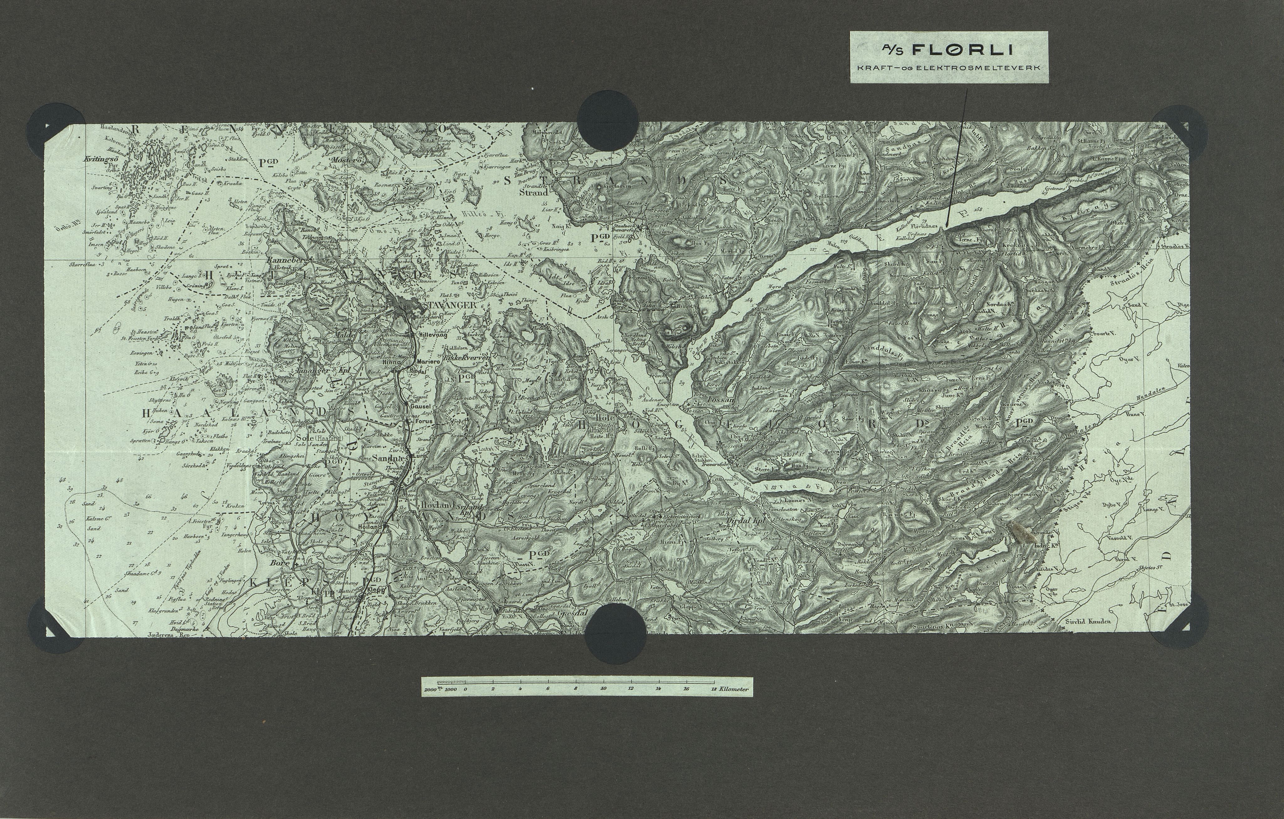 Bassøe, Carl Fredrik, ingeniør og direktør, BYST/PA-0385/U/L0001: Utbyggingen av Flørli, 1918-1927