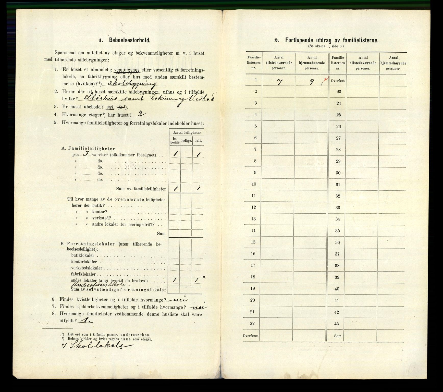 RA, 1910 census for Trondheim, 1910, p. 10838