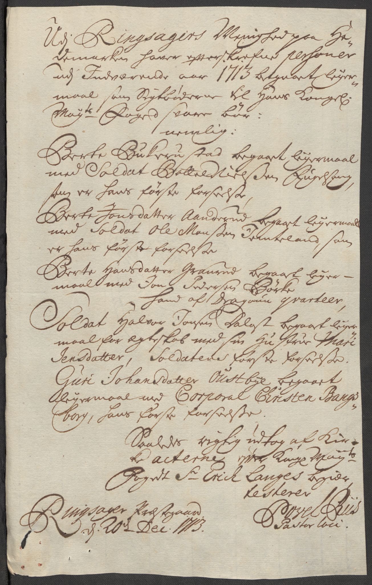 Rentekammeret inntil 1814, Reviderte regnskaper, Fogderegnskap, RA/EA-4092/R16/L1050: Fogderegnskap Hedmark, 1713, p. 270