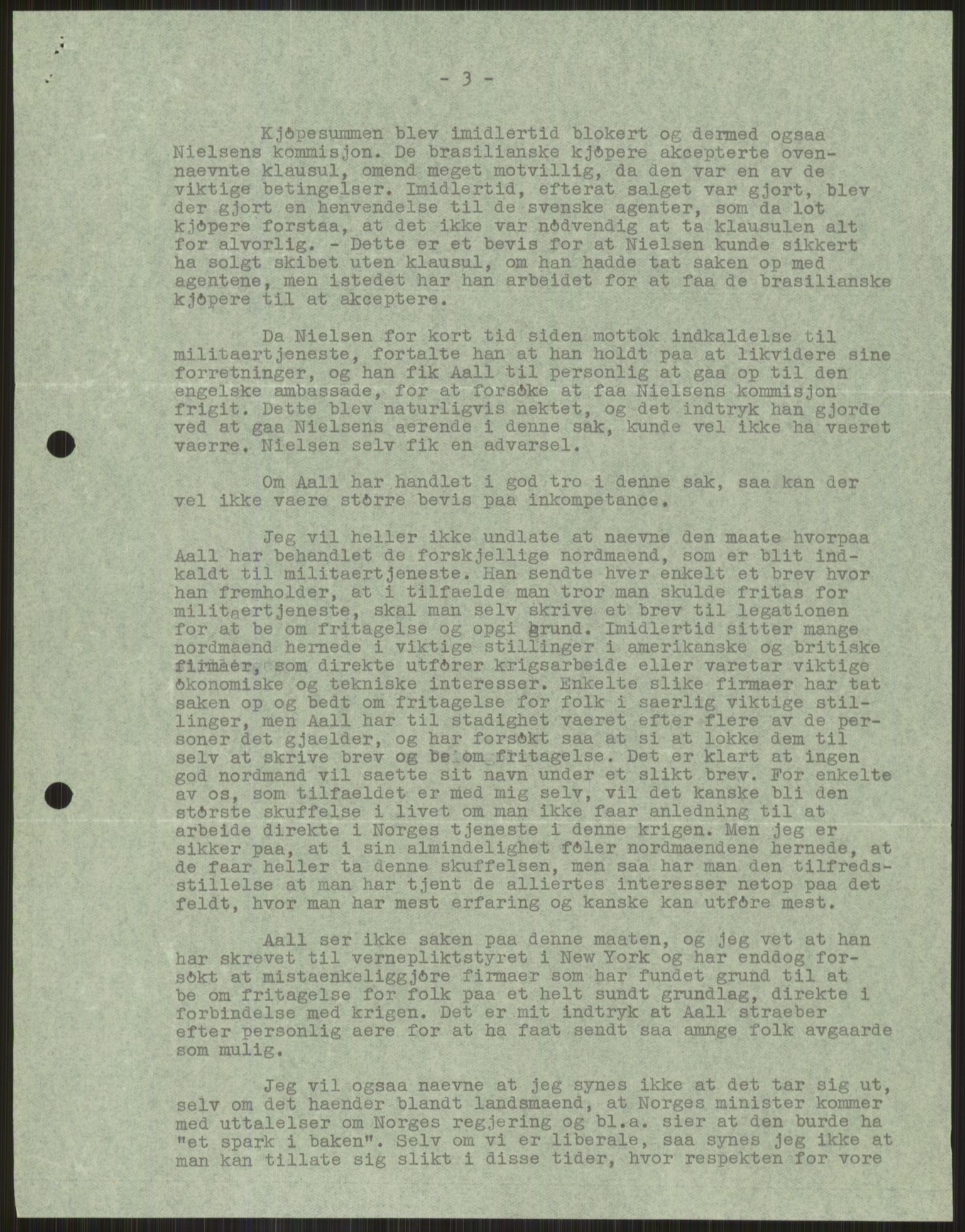 Lie, Trygve, AV/RA-PA-1407/D/L0005: Blandet korrespondanse., 1941-1945, p. 307