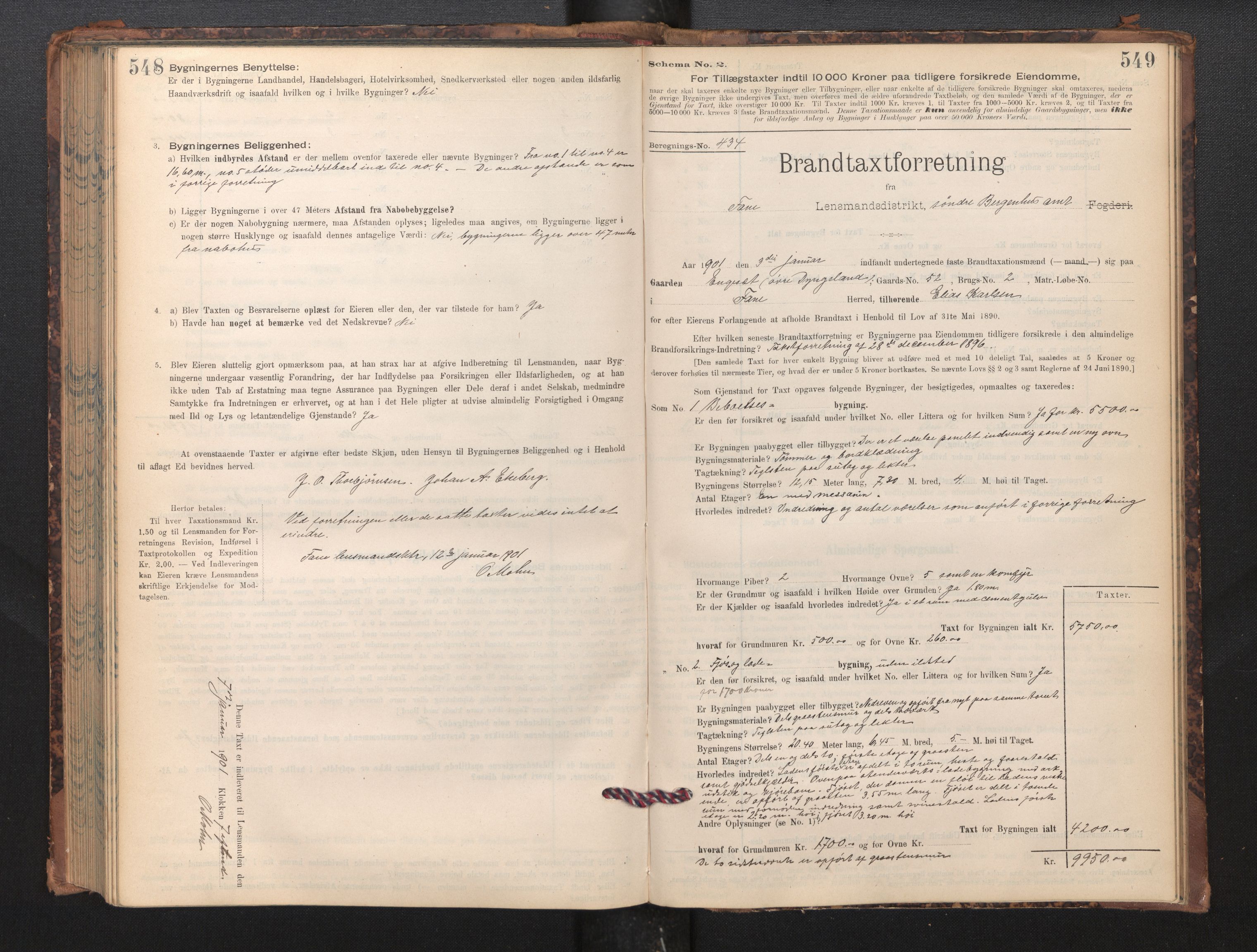 Lensmannen i Fana, AV/SAB-A-31801/0012/L0017: Branntakstprotokoll skjematakst, 1898-1903, p. 548-549