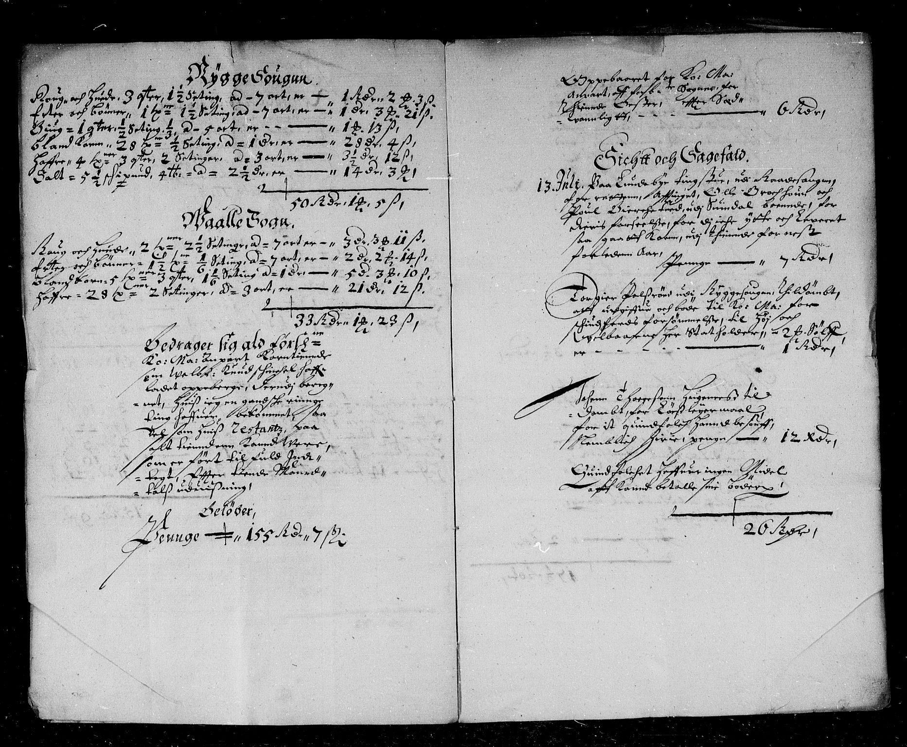 Rentekammeret inntil 1814, Reviderte regnskaper, Stiftamtstueregnskaper, Landkommissariatet på Akershus og Akershus stiftamt, AV/RA-EA-5869/R/Rb/L0038: Akershus stiftamt, 1666