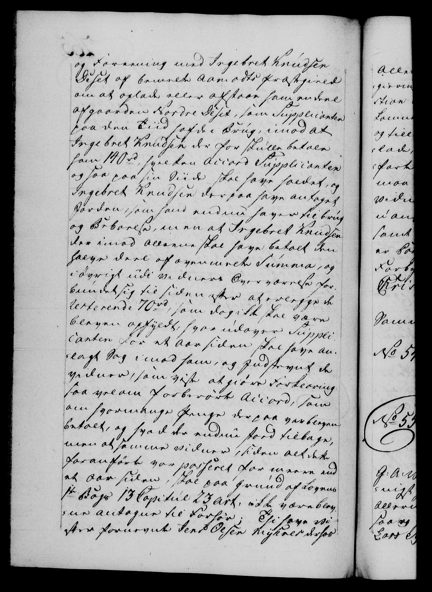 Danske Kanselli 1572-1799, AV/RA-EA-3023/F/Fc/Fca/Fcaa/L0044: Norske registre, 1769-1771, p. 265b