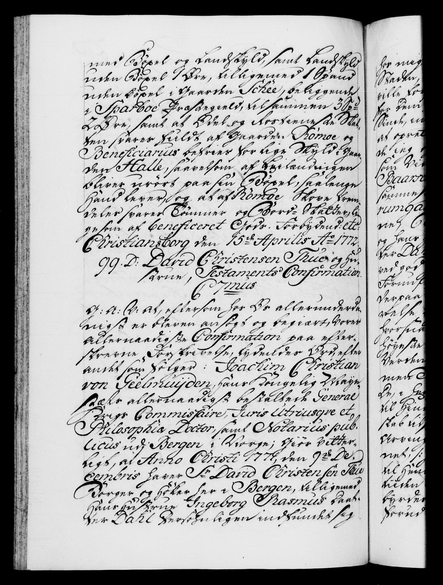 Danske Kanselli 1572-1799, AV/RA-EA-3023/F/Fc/Fca/Fcaa/L0045: Norske registre "Norske eller 3. dept.s åpne brev, 1771-1773, p. 270b