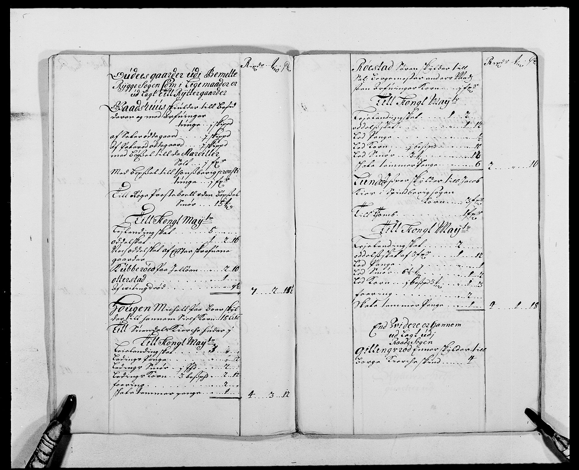 Rentekammeret inntil 1814, Reviderte regnskaper, Fogderegnskap, AV/RA-EA-4092/R02/L0107: Fogderegnskap Moss og Verne kloster, 1685-1691, p. 140