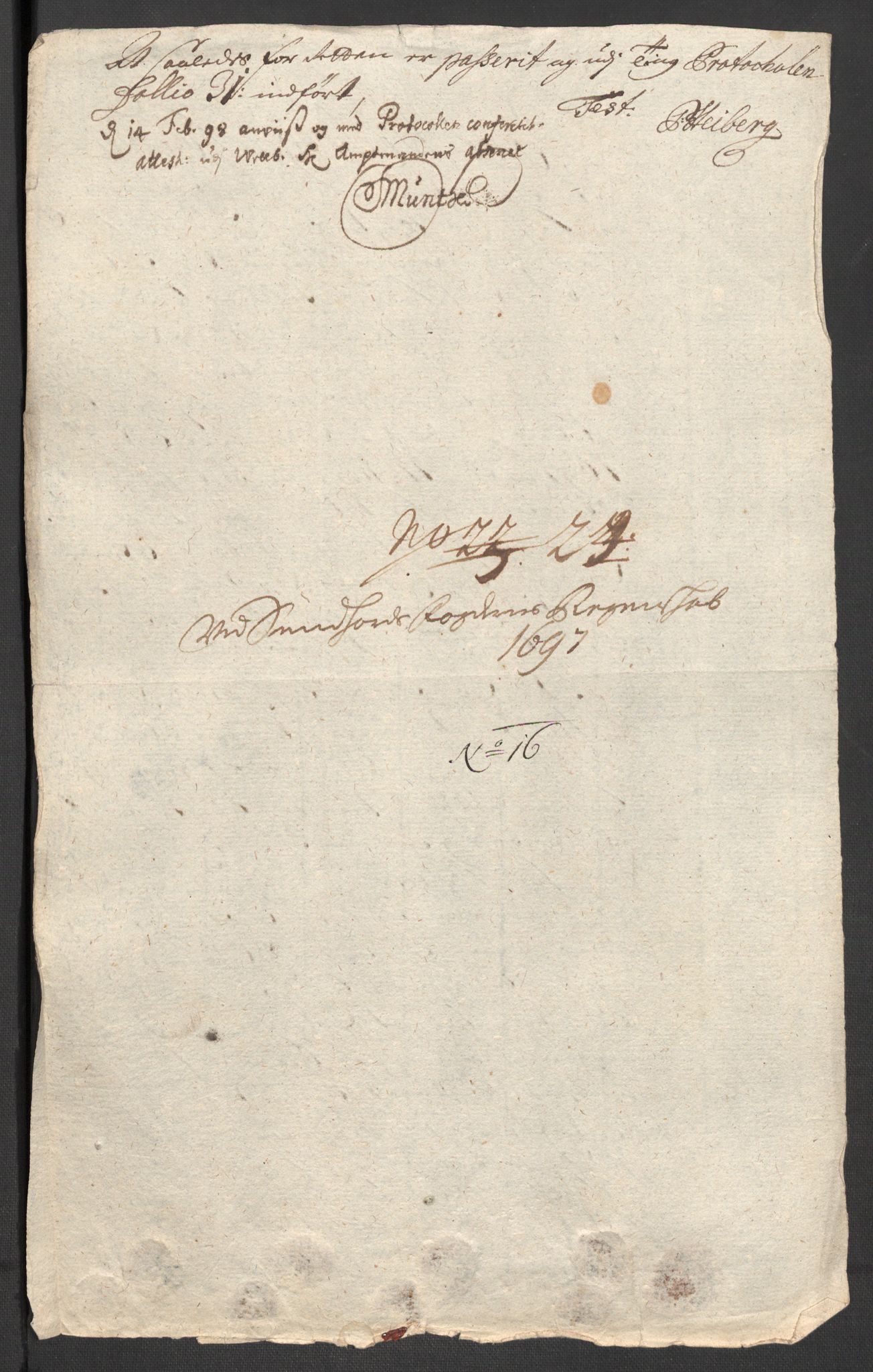 Rentekammeret inntil 1814, Reviderte regnskaper, Fogderegnskap, AV/RA-EA-4092/R48/L2977: Fogderegnskap Sunnhordland og Hardanger, 1697-1698, p. 158