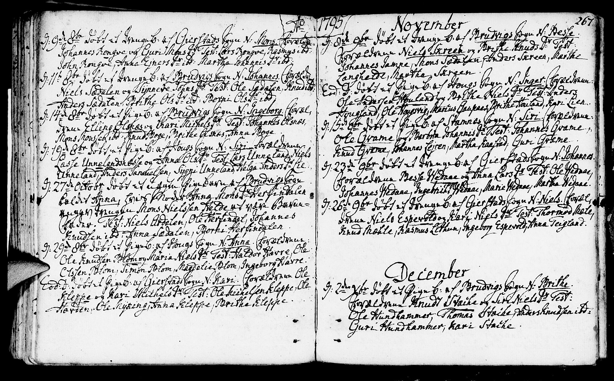 Haus sokneprestembete, AV/SAB-A-75601/H/Haa: Parish register (official) no. A 10, 1782-1796, p. 267
