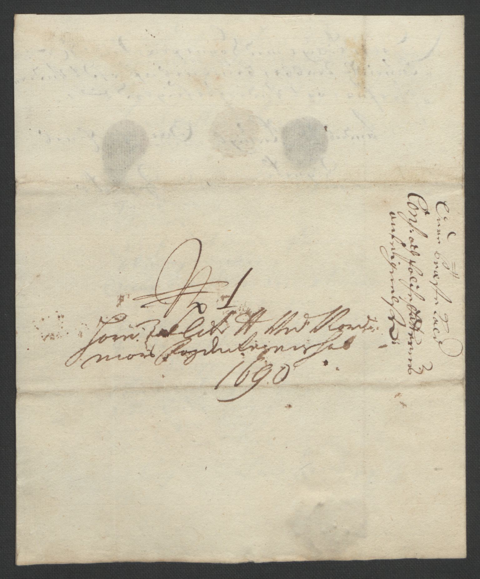 Rentekammeret inntil 1814, Reviderte regnskaper, Fogderegnskap, AV/RA-EA-4092/R56/L3734: Fogderegnskap Nordmøre, 1690-1691, p. 119