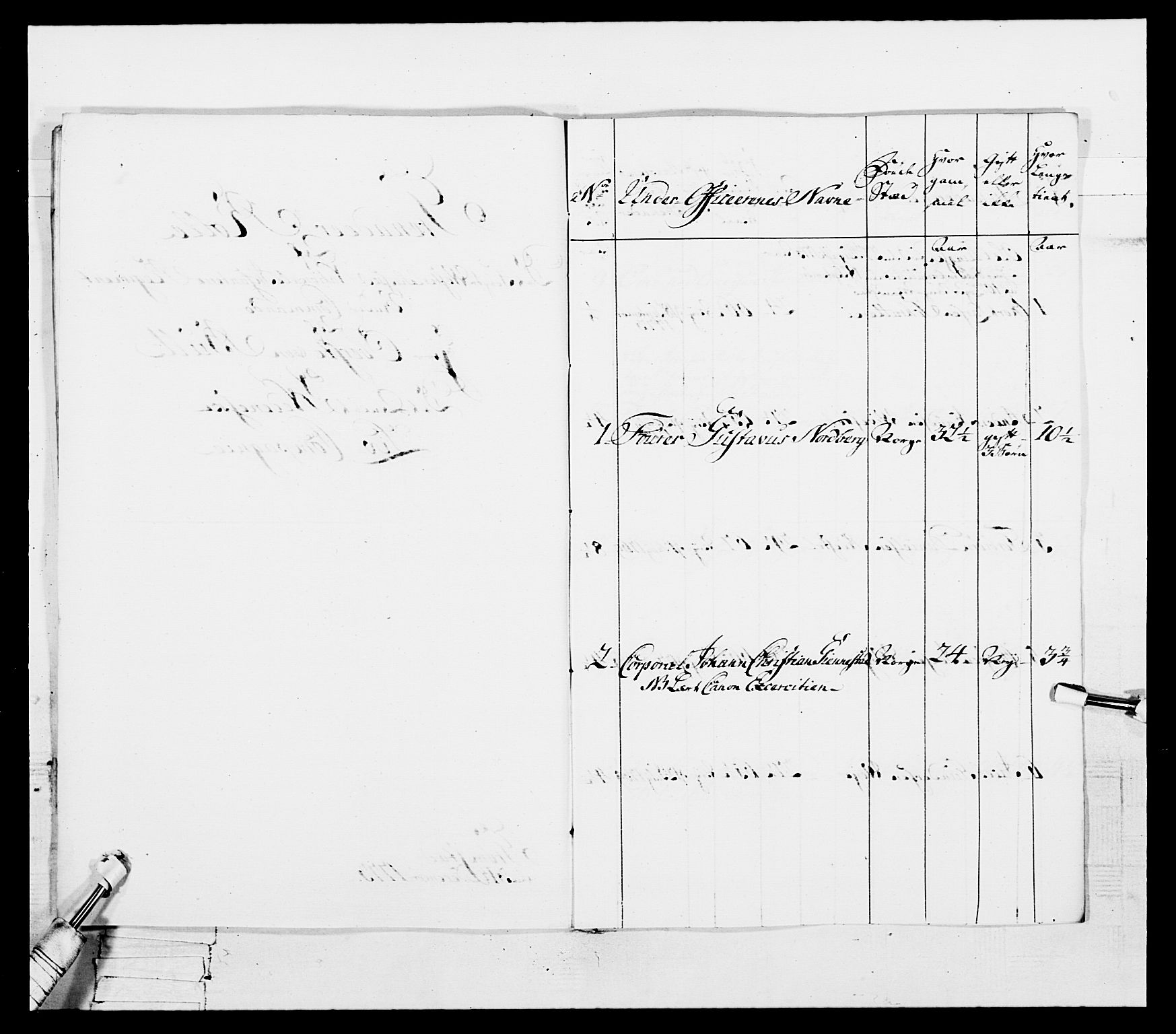 Generalitets- og kommissariatskollegiet, Det kongelige norske kommissariatskollegium, AV/RA-EA-5420/E/Eh/L0101: 1. Vesterlenske nasjonale infanteriregiment, 1766-1777, p. 266