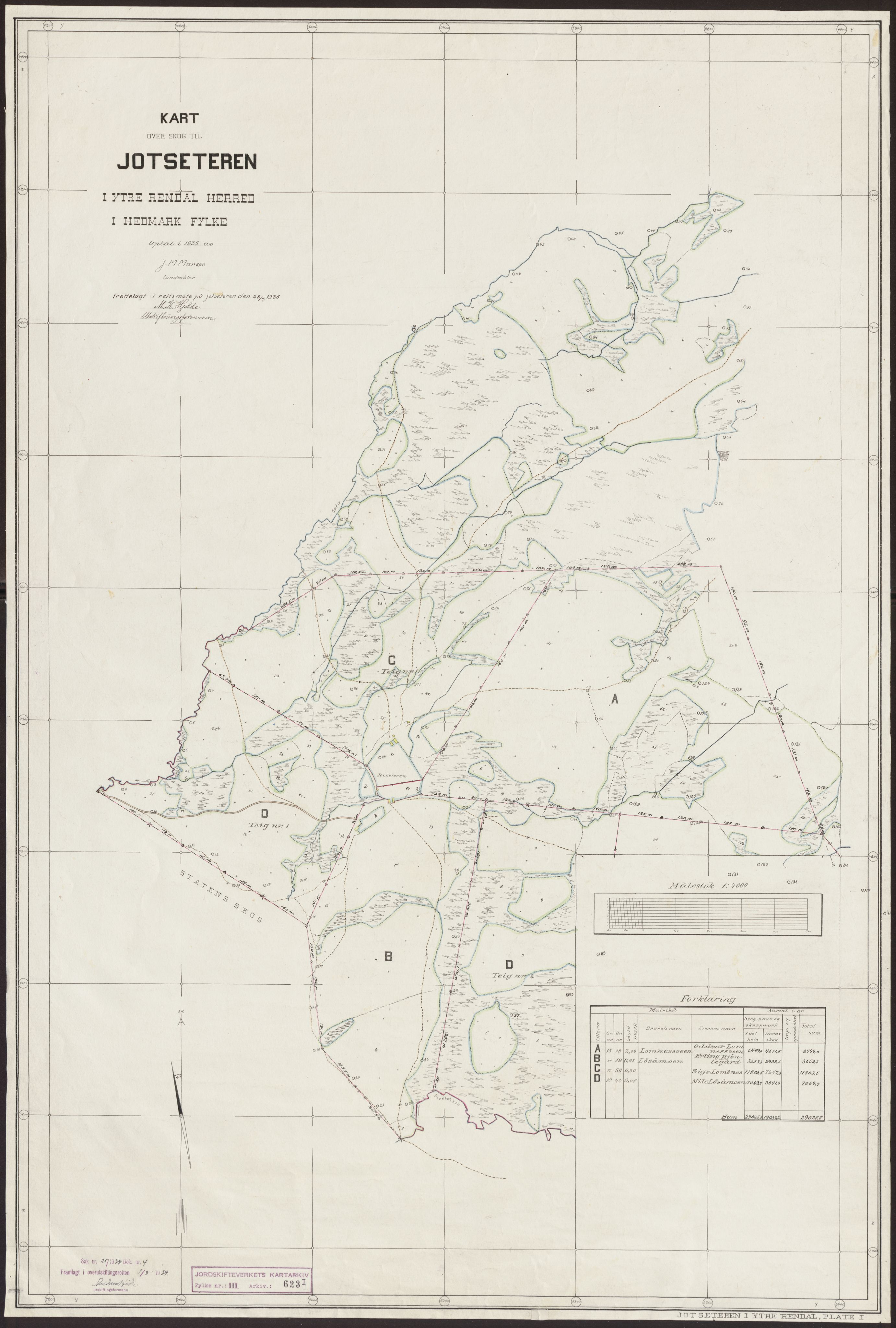 Jordskifteverkets kartarkiv, AV/RA-S-3929/T, 1859-1988, p. 975