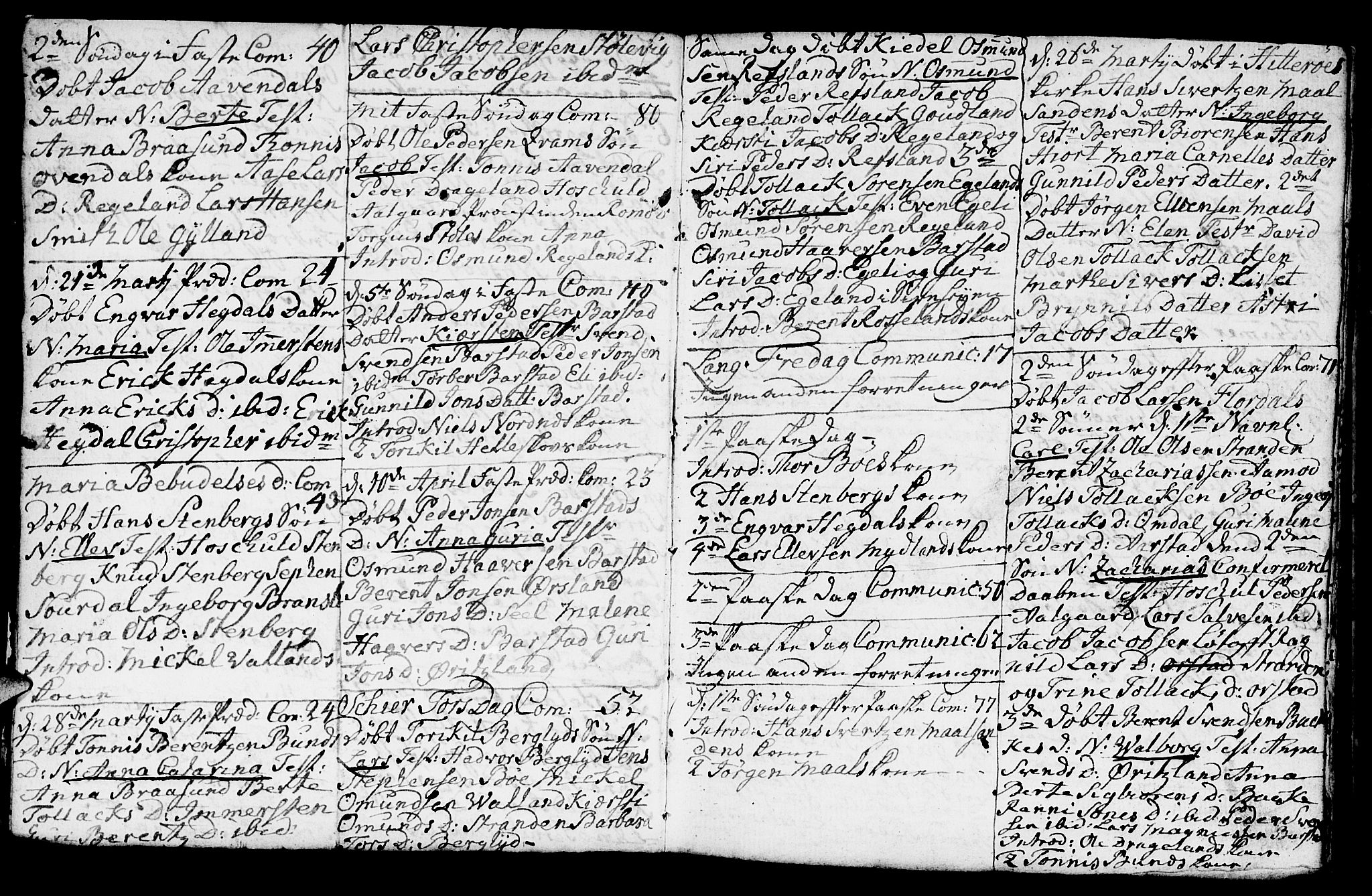 Sokndal sokneprestkontor, AV/SAST-A-101808: Parish register (official) no. A 4, 1762-1811