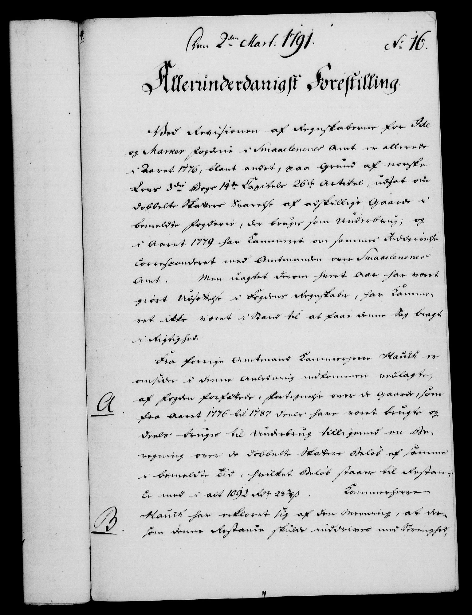 Rentekammeret, Kammerkanselliet, RA/EA-3111/G/Gf/Gfa/L0073: Norsk relasjons- og resolusjonsprotokoll (merket RK 52.73), 1791, p. 97