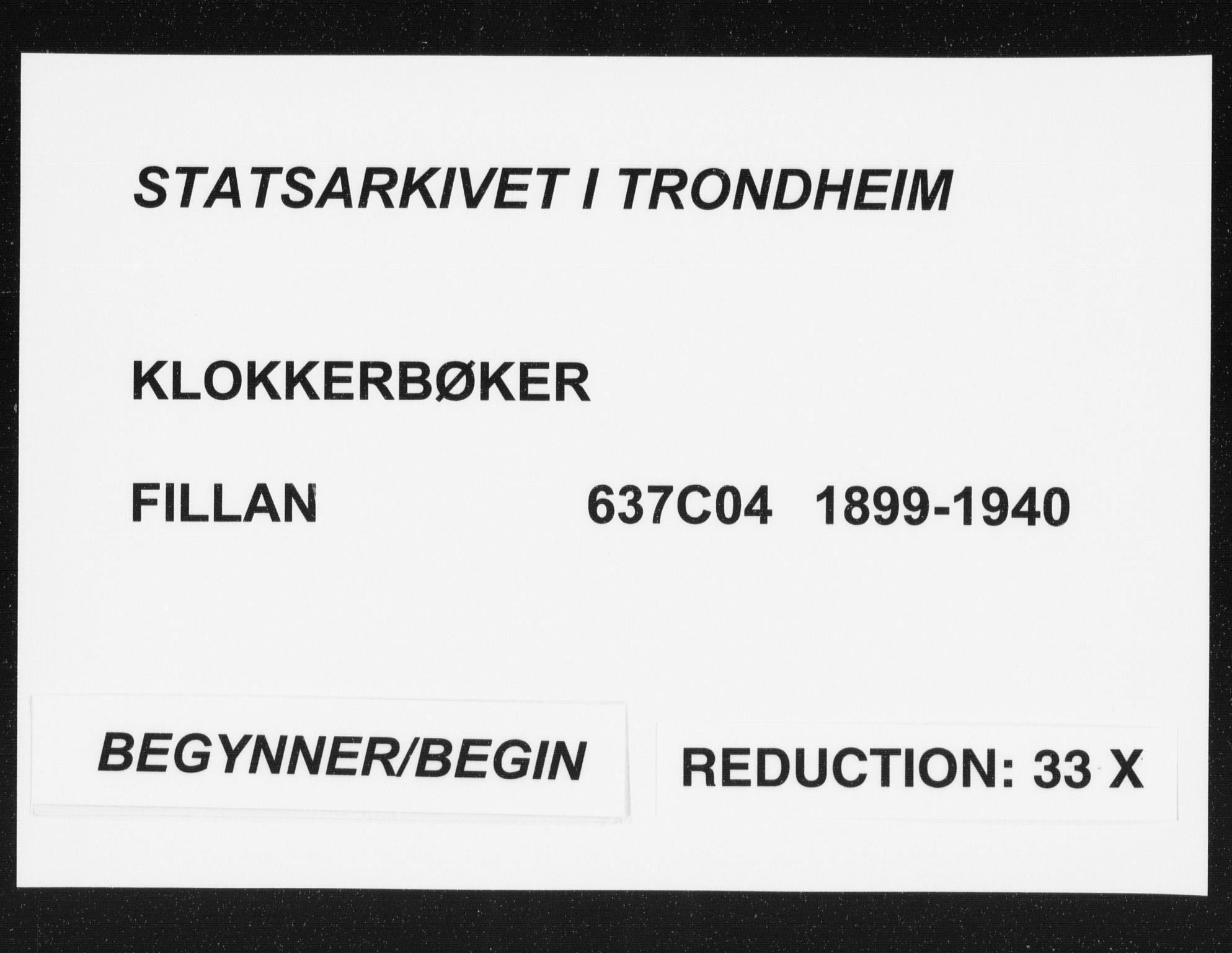Ministerialprotokoller, klokkerbøker og fødselsregistre - Sør-Trøndelag, SAT/A-1456/637/L0563: Parish register (copy) no. 637C04, 1899-1940