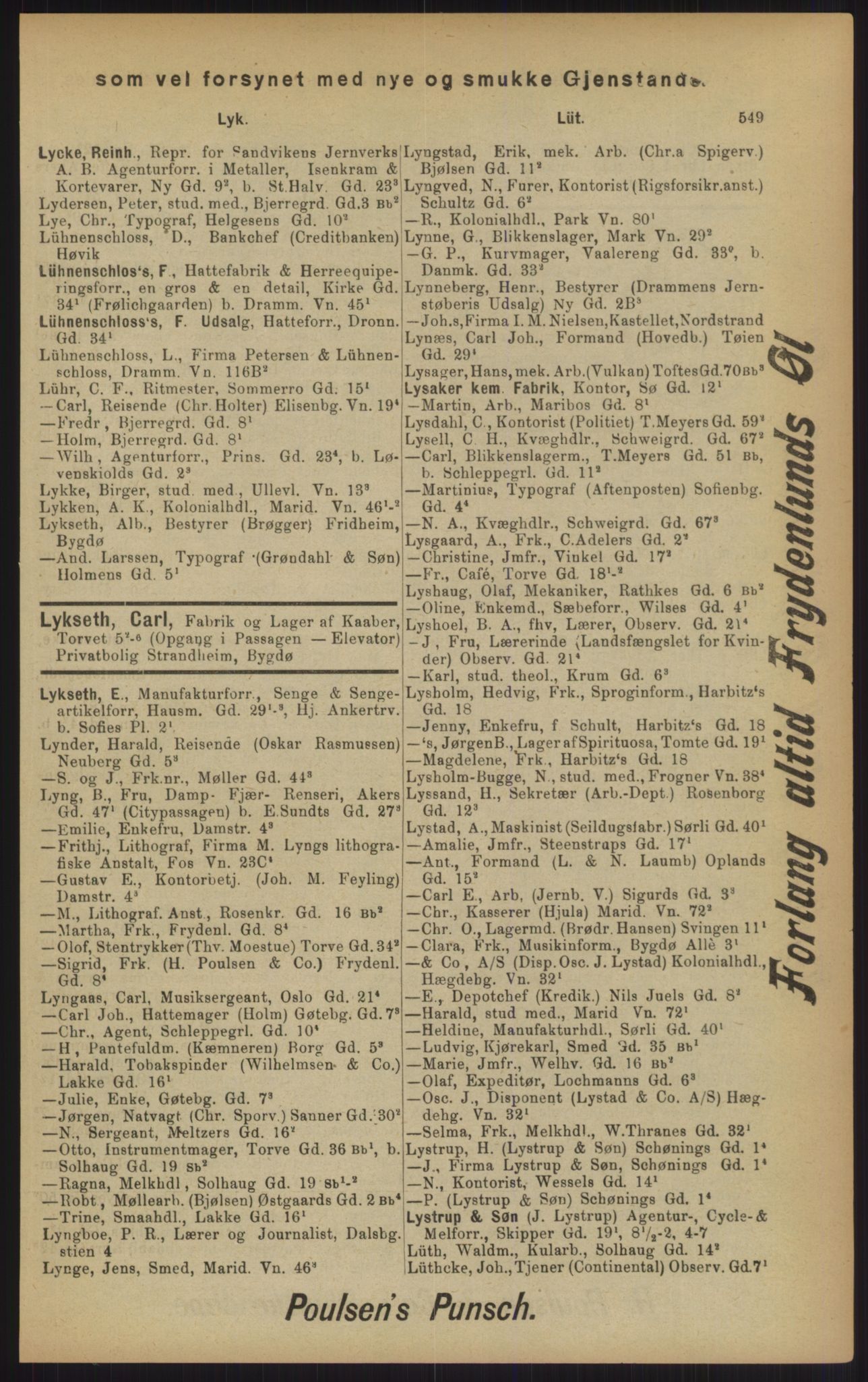 Kristiania/Oslo adressebok, PUBL/-, 1902, p. 549