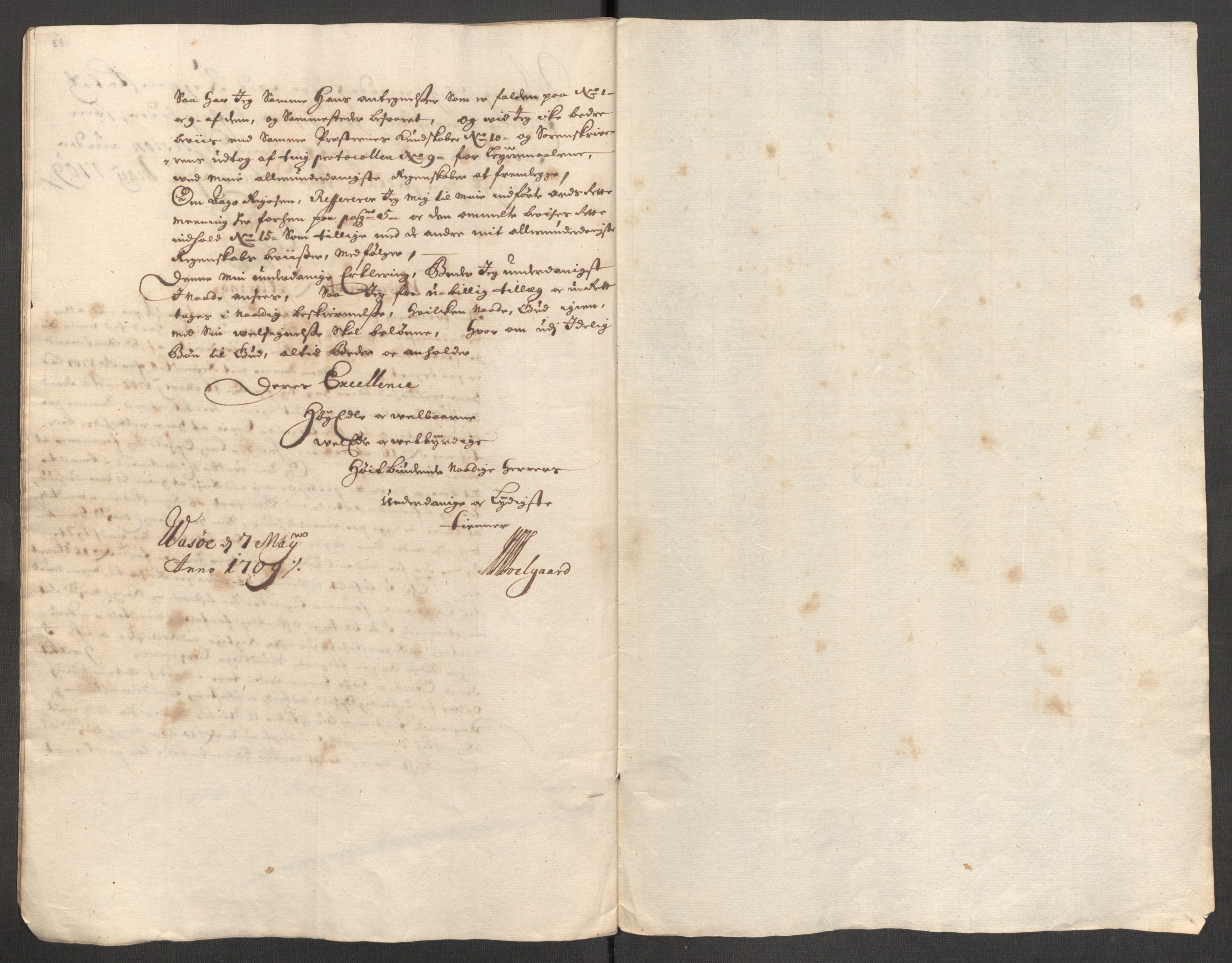 Rentekammeret inntil 1814, Reviderte regnskaper, Fogderegnskap, AV/RA-EA-4092/R69/L4854: Fogderegnskap Finnmark/Vardøhus, 1707-1708, p. 118