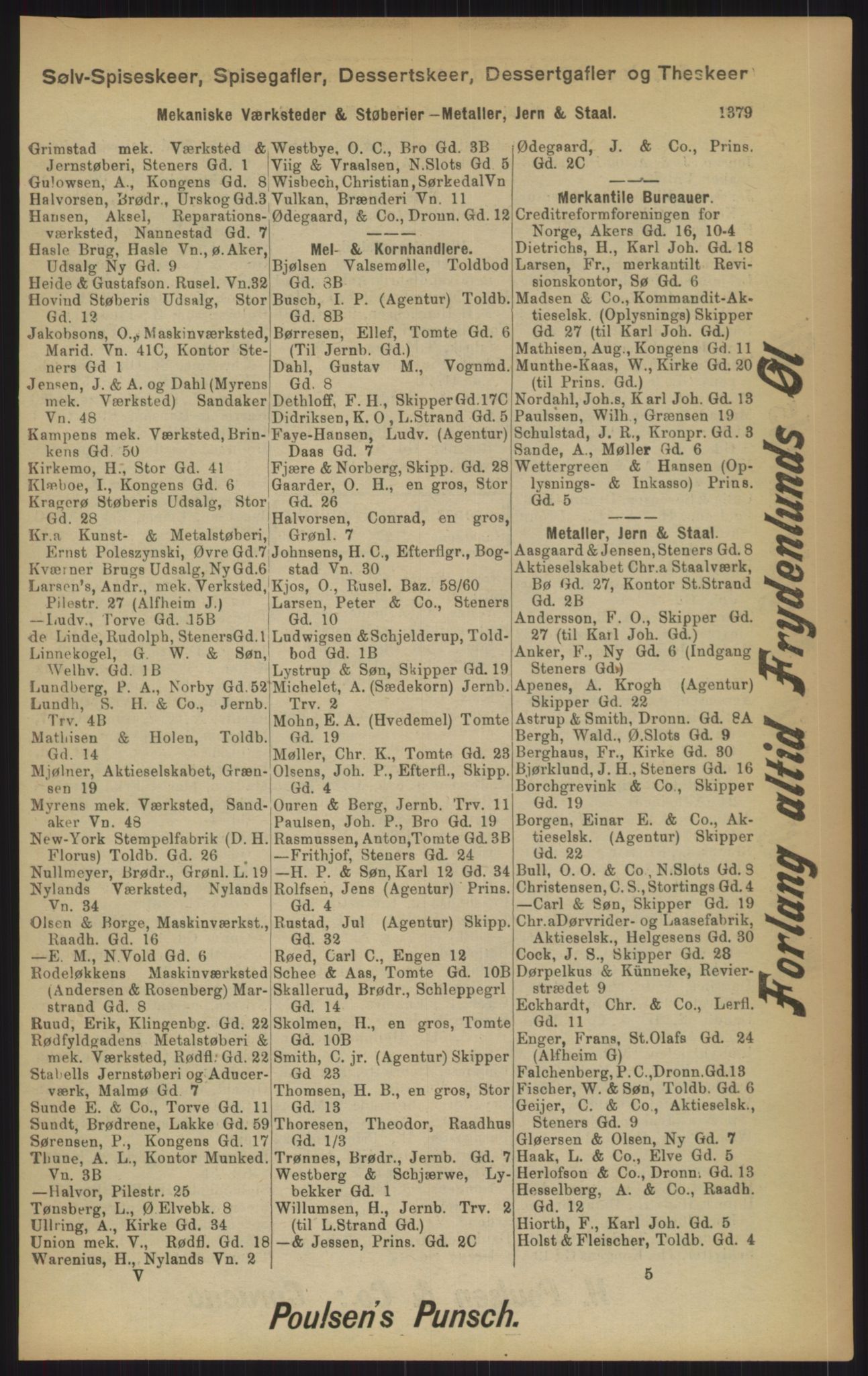 Kristiania/Oslo adressebok, PUBL/-, 1902, p. 1379