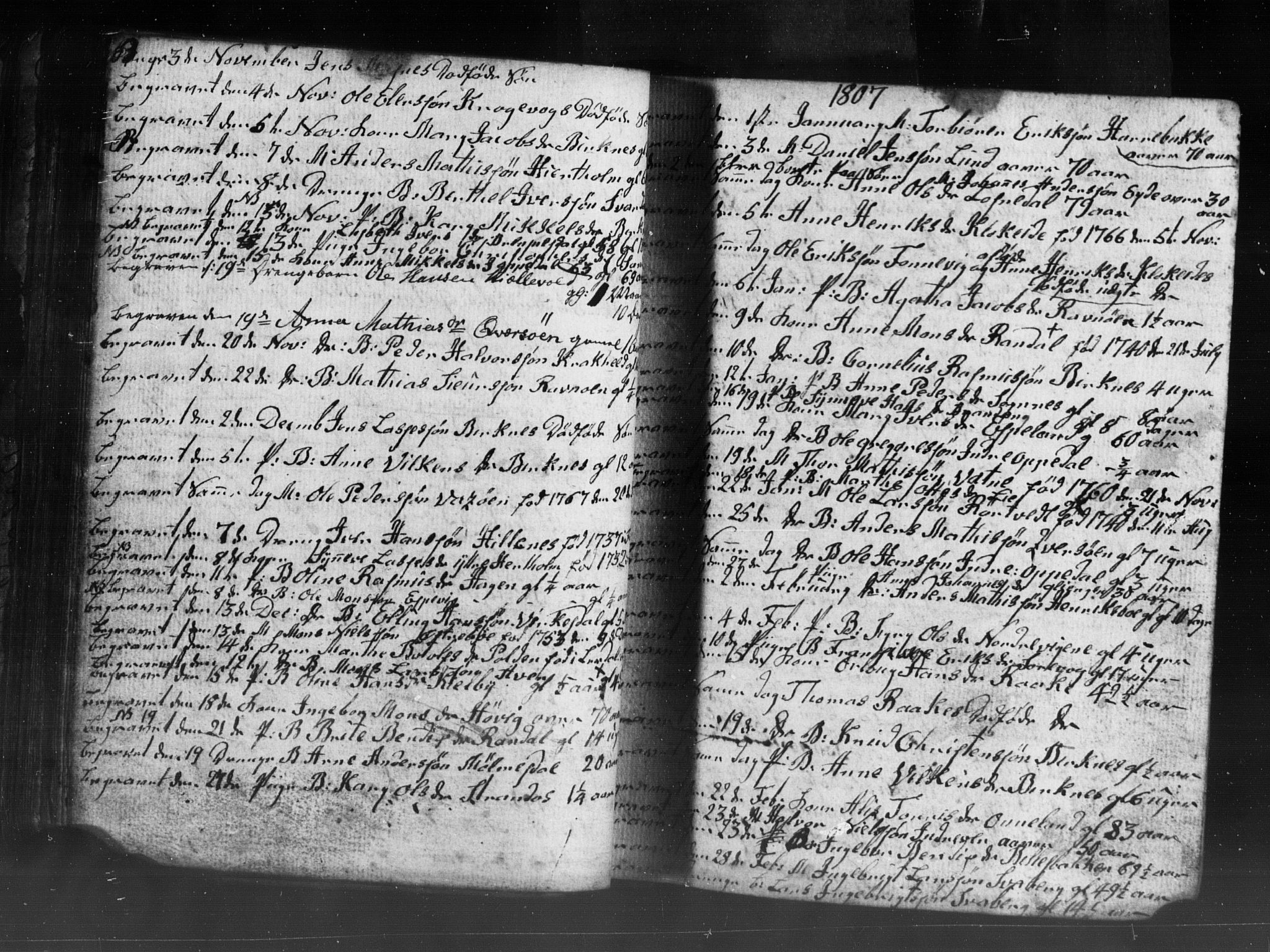 Gulen sokneprestembete, AV/SAB-A-80201/H/Hab: Parish register (copy) no. A 2, 1791-1814