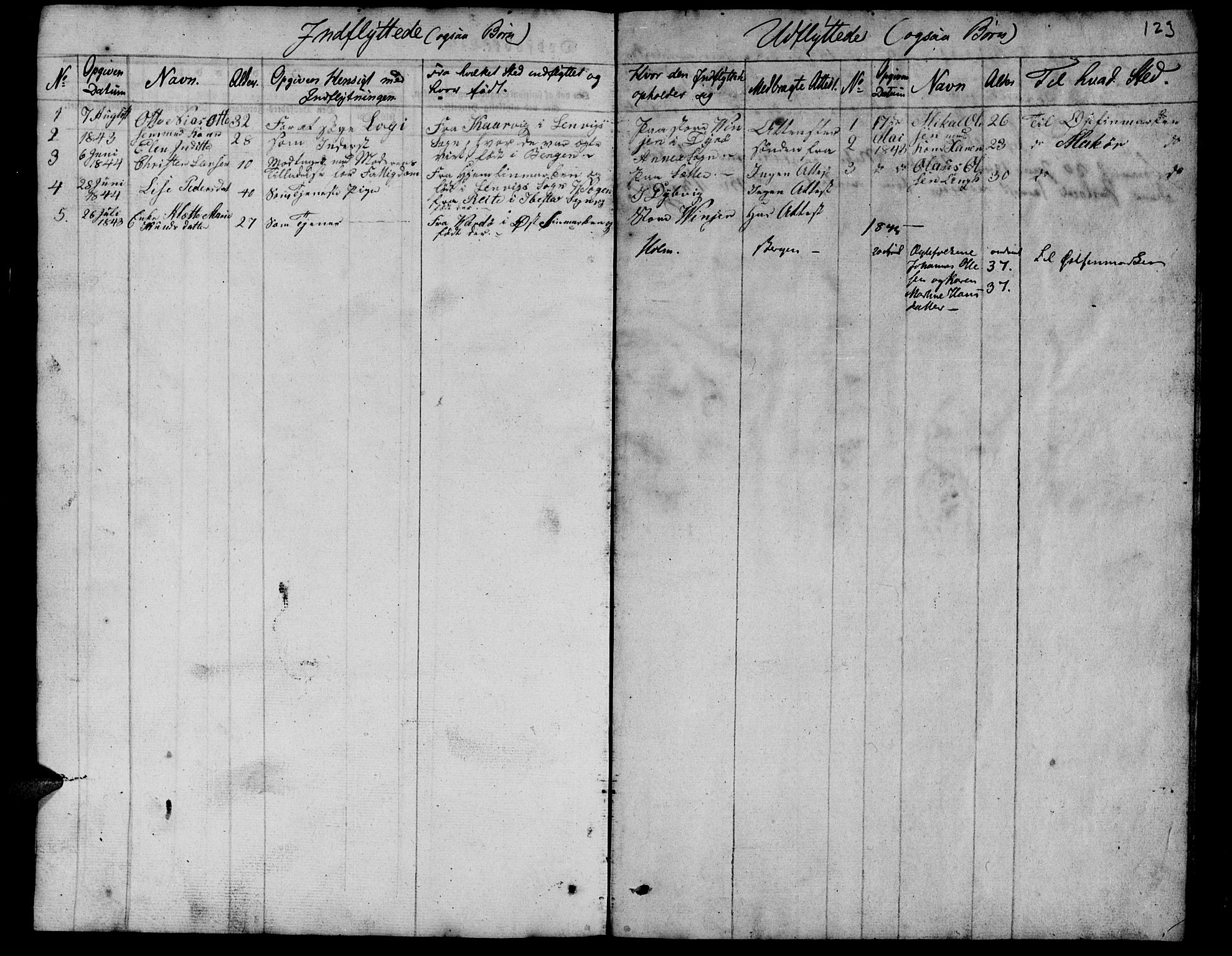 Tranøy sokneprestkontor, SATØ/S-1313/I/Ia/Iab/L0010klokker: Parish register (copy) no. 10, 1835-1844, p. 123
