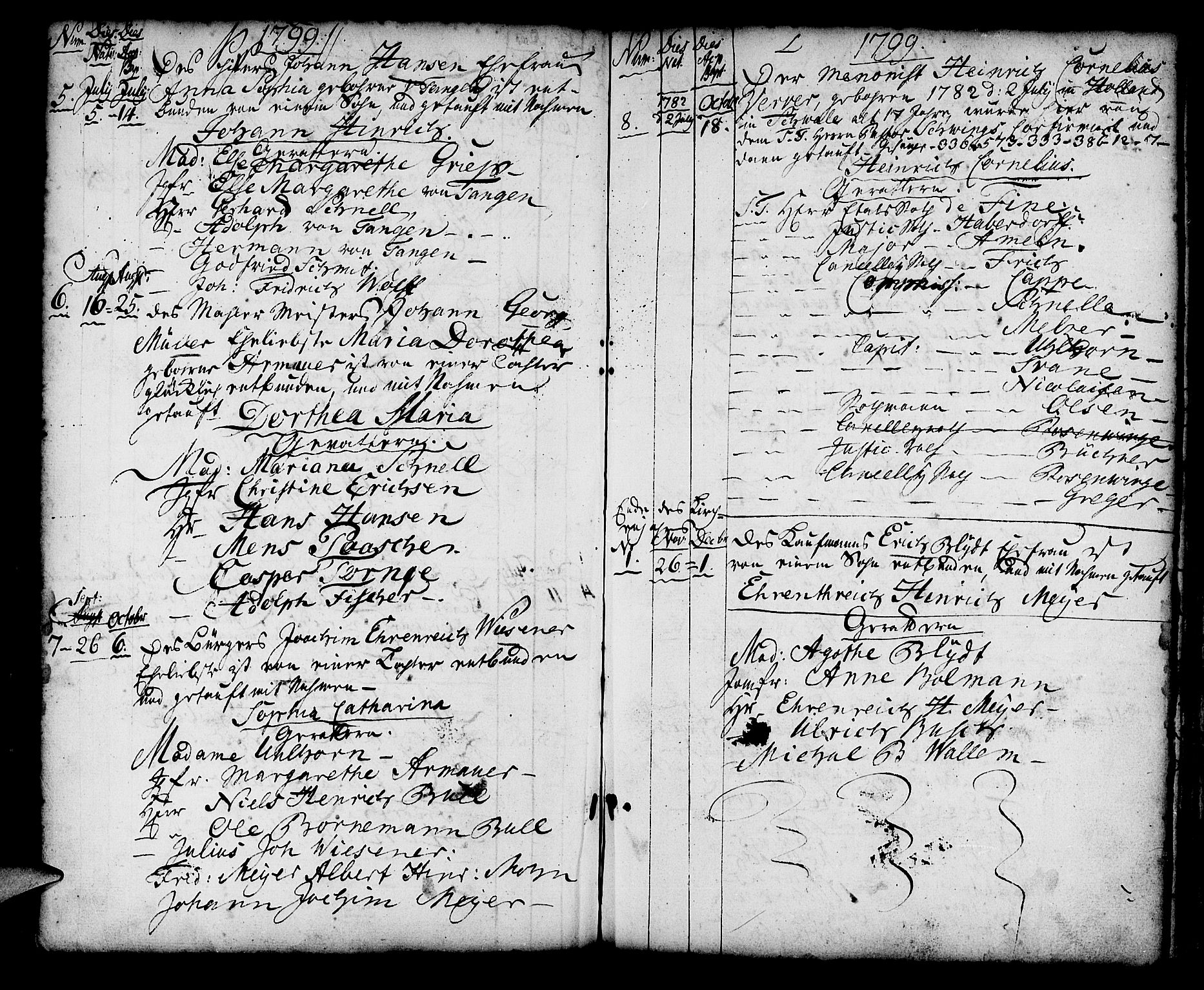 Mariakirken Sokneprestembete, AV/SAB-A-76901/H/Haa/L0002: Parish register (official) no. A 2, 1748-1807, p. 91