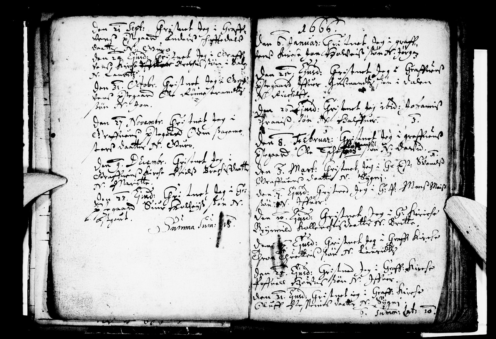 Ulvik sokneprestembete, AV/SAB-A-78801/H/Haa: Parish register (official) no. A 1, 1664-1685, p. 2