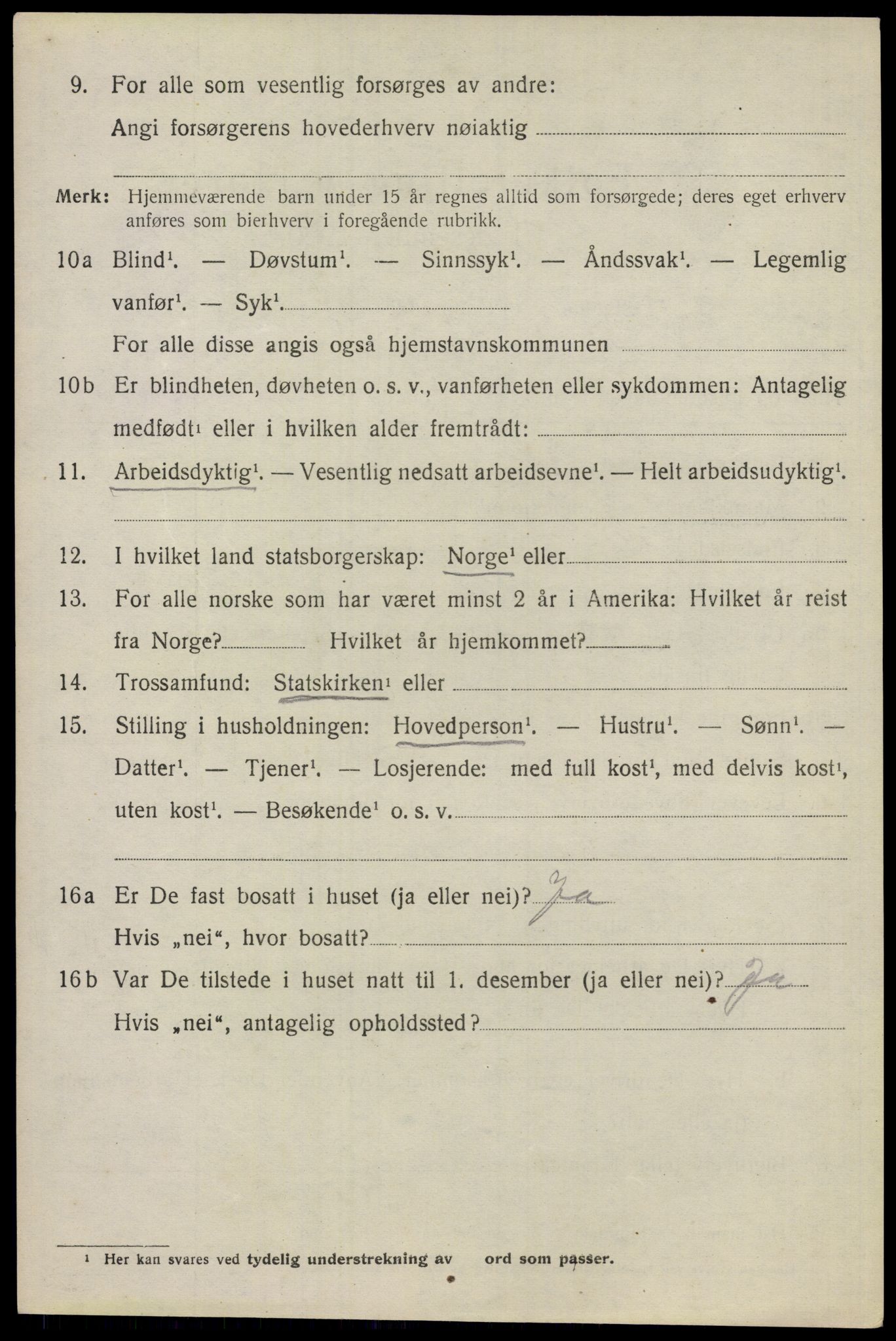 SAO, 1920 census for Eidsvoll, 1920, p. 6458