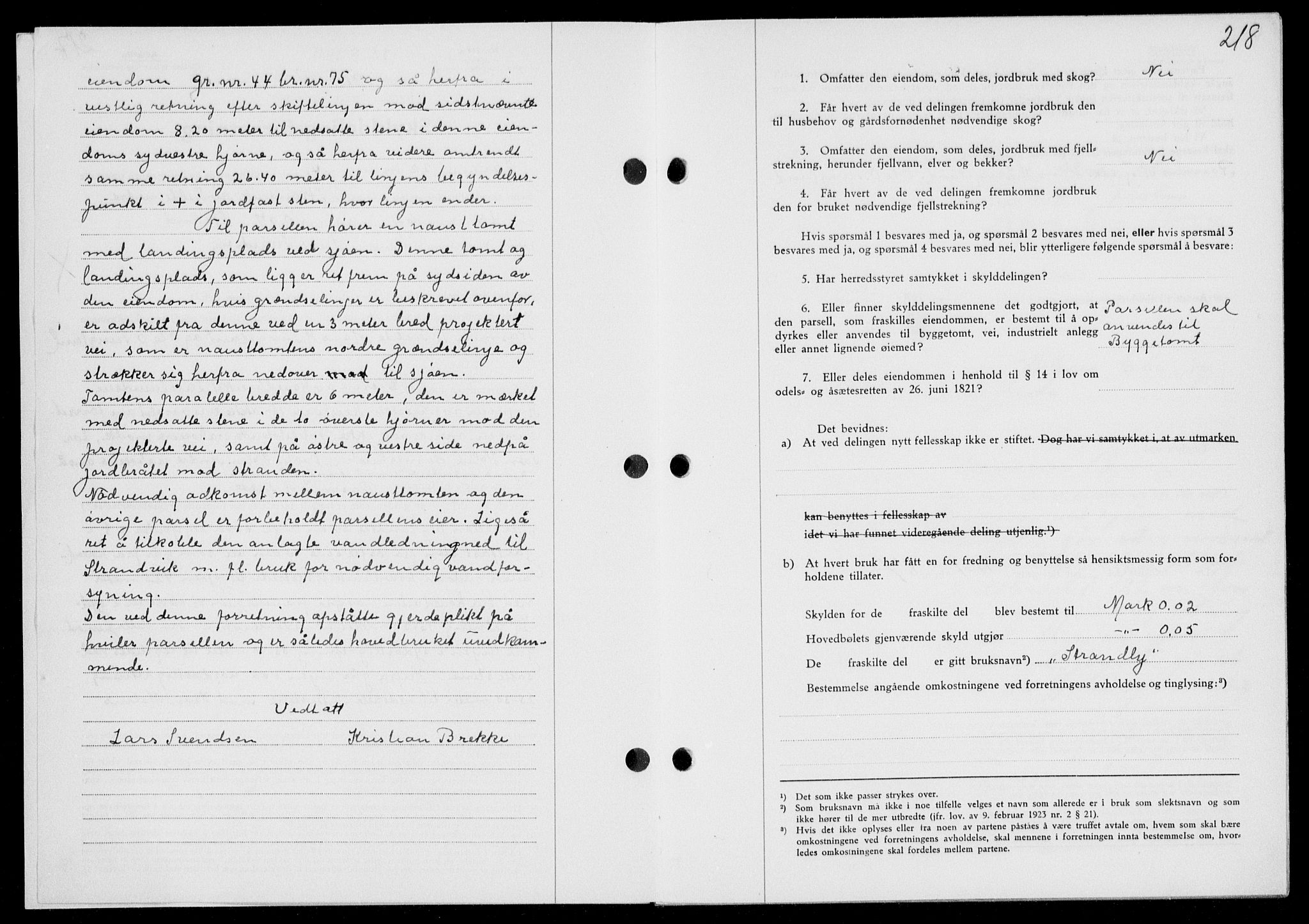 Ryfylke tingrett, SAST/A-100055/001/II/IIB/L0085: Mortgage book no. 64, 1941-1941, Diary no: : 726/1941
