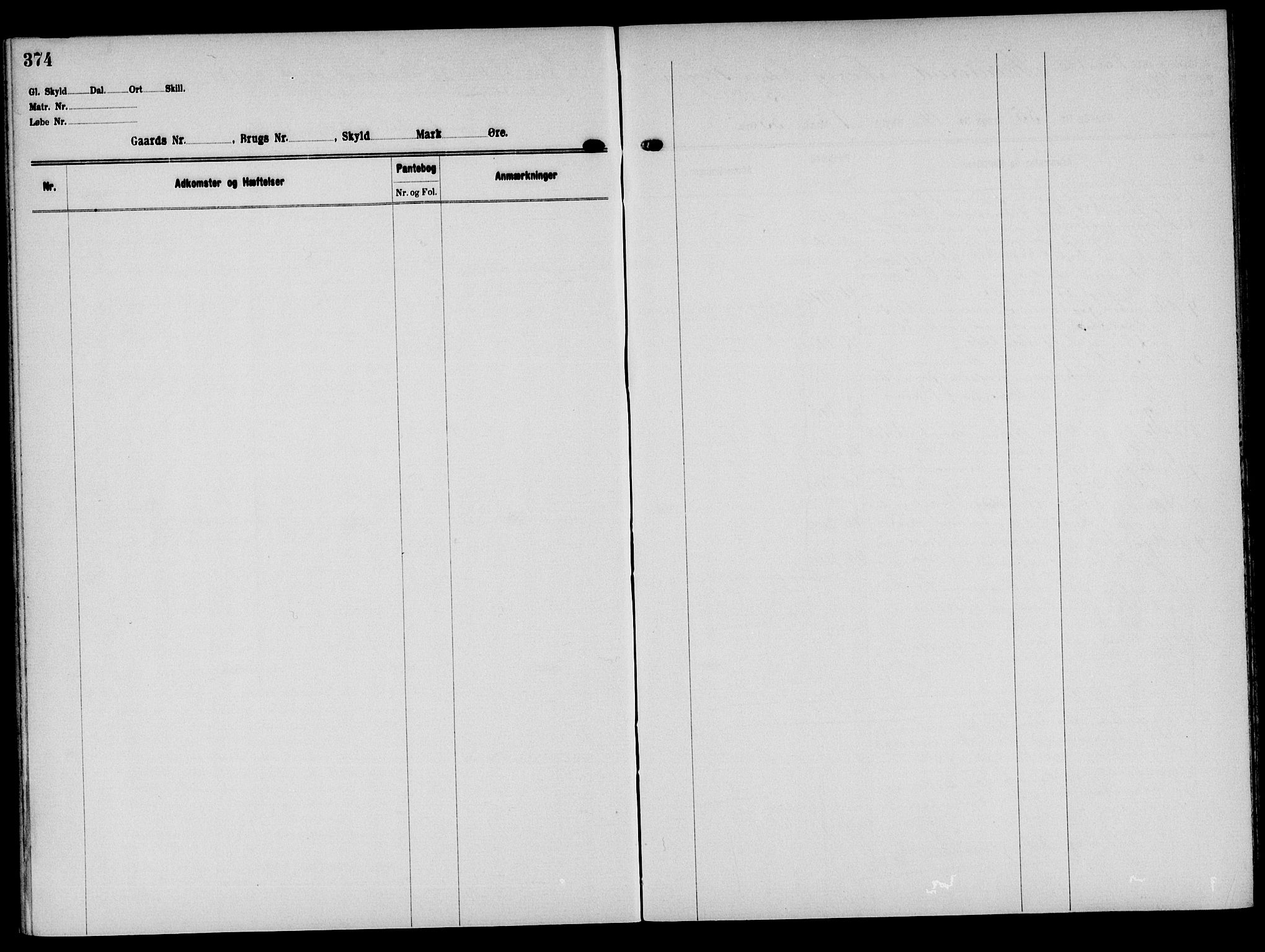 Solør tingrett, AV/SAH-TING-008/H/Ha/Hak/L0004: Mortgage register no. IV, 1900-1935, p. 374