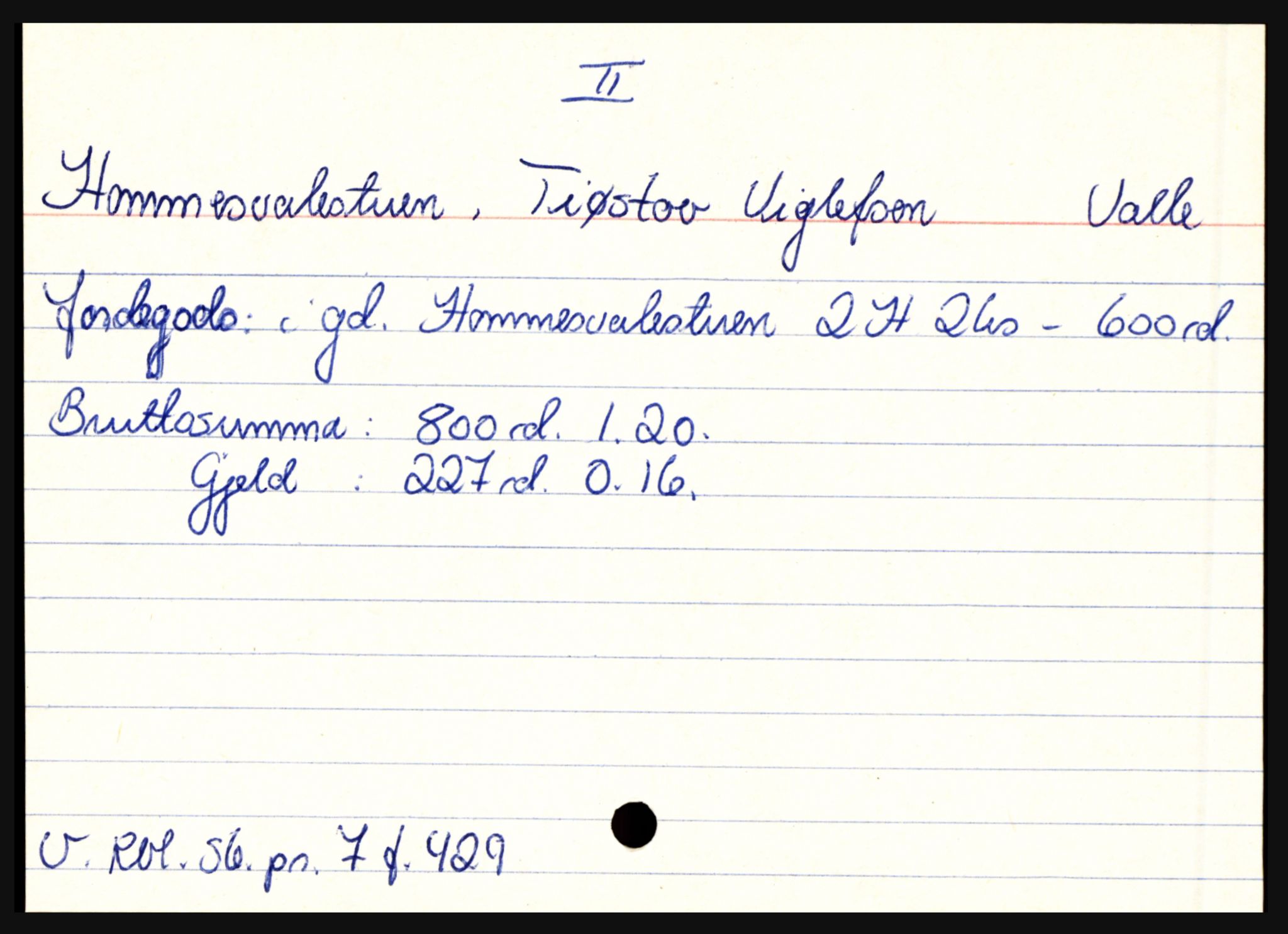 Setesdal sorenskriveri, AV/SAK-1221-0011/H, p. 11603