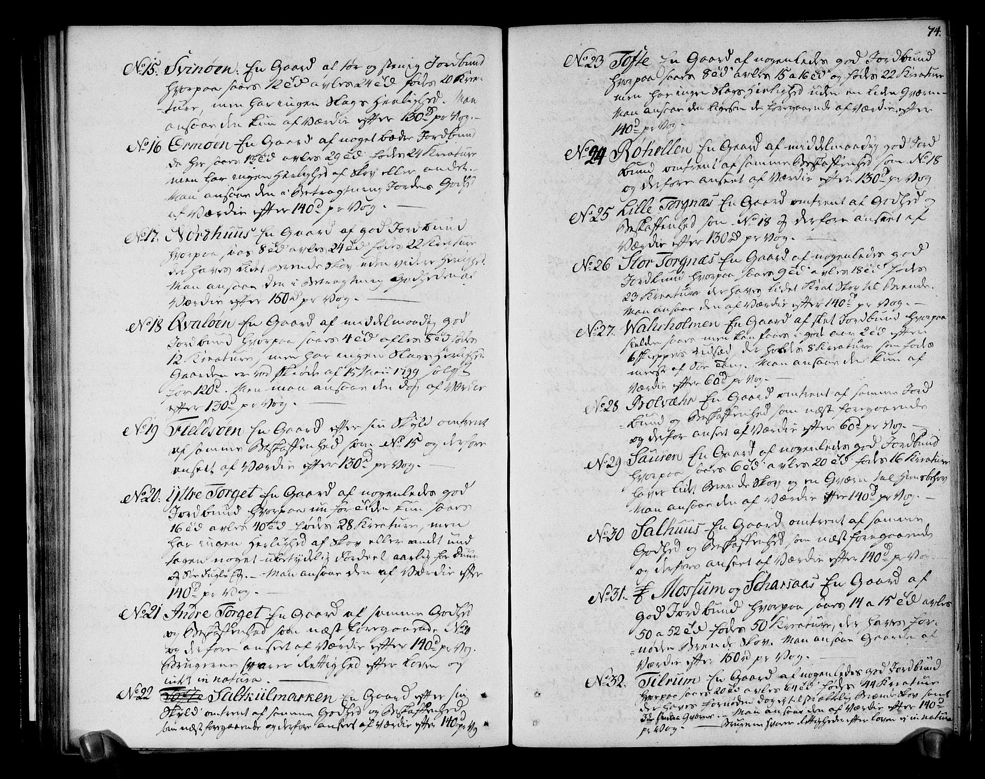 Rentekammeret inntil 1814, Realistisk ordnet avdeling, RA/EA-4070/N/Ne/Nea/L0156: Helgeland fogderi. Deliberasjonsprotokoll, 1803, p. 76