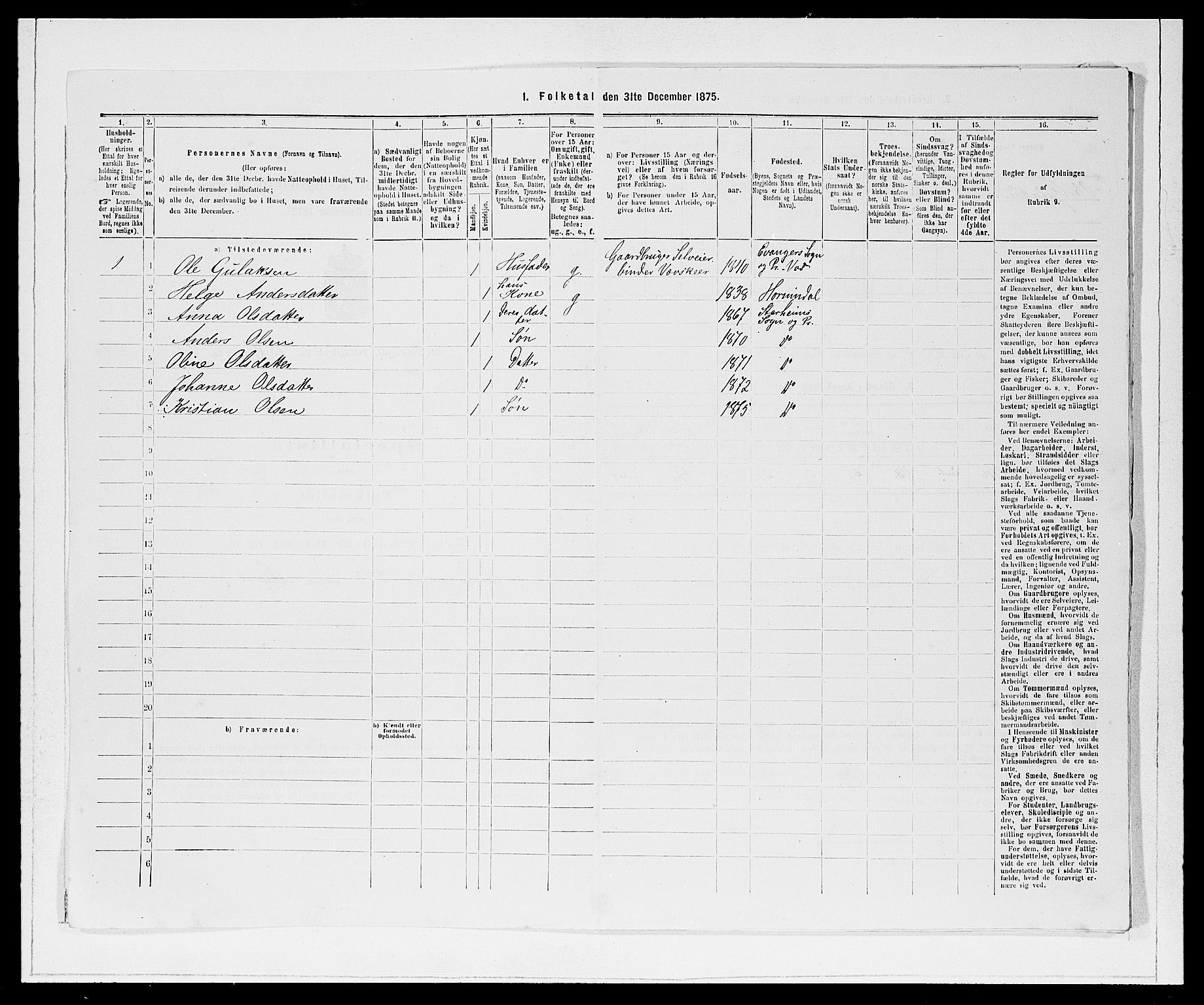SAB, 1875 Census for 1443P Eid, 1875, p. 972