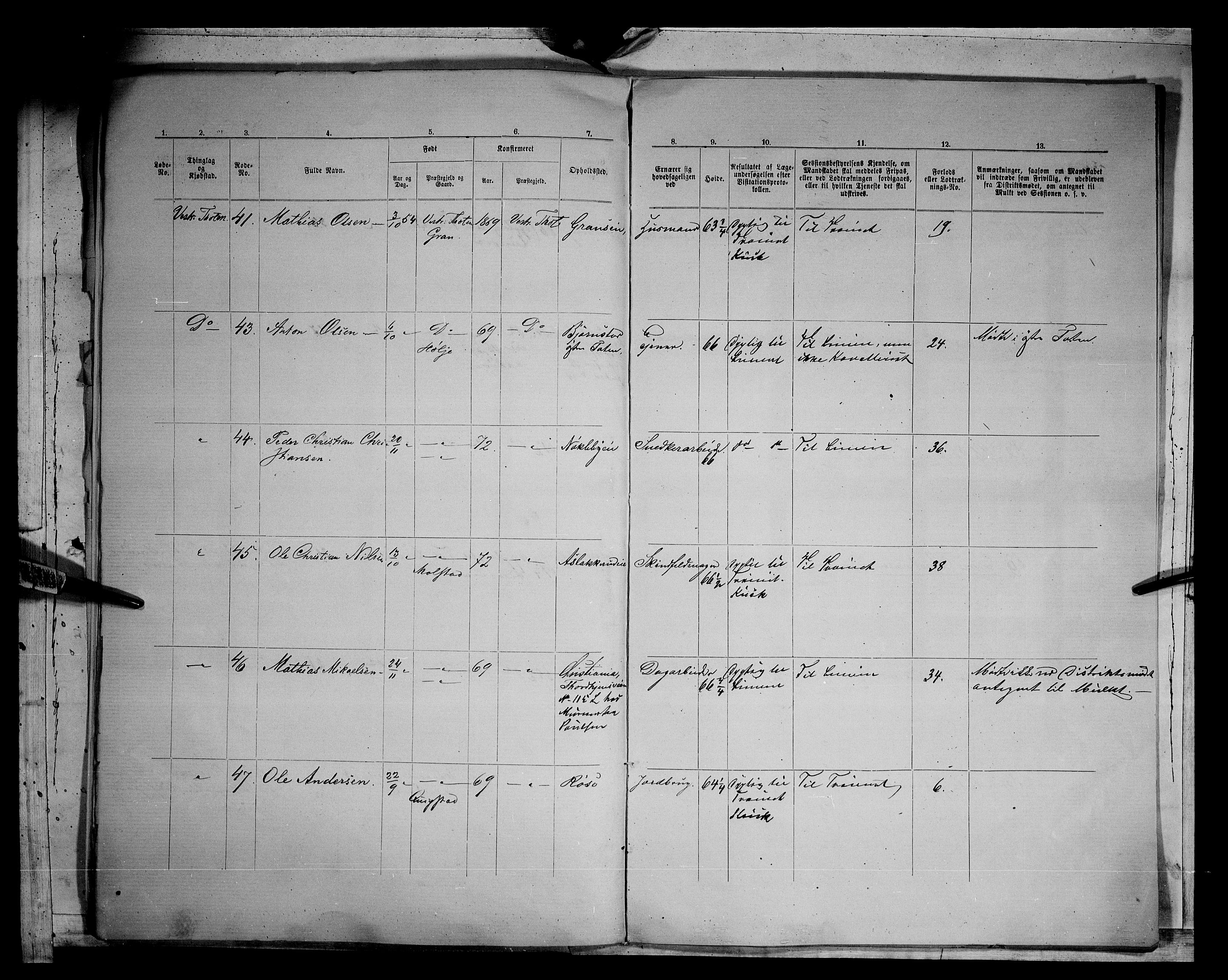 Fylkesmannen i Oppland, AV/SAH-FYO-002/1/K/Kg/L1168: Østre og Vestre Toten, 1871-1879, p. 7930