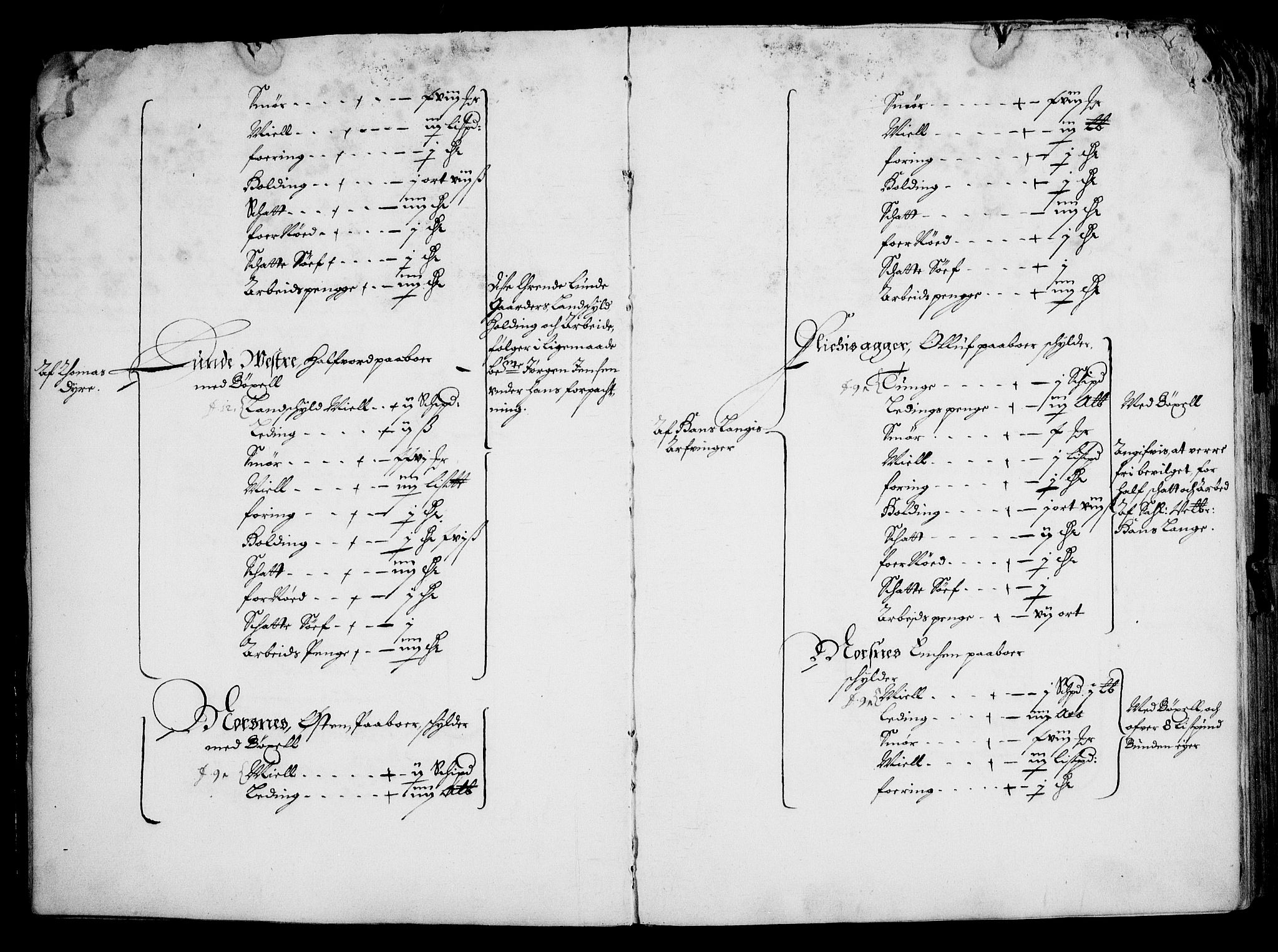 Rentekammeret inntil 1814, Realistisk ordnet avdeling, AV/RA-EA-4070/On/L0001/0001: Statens gods / [Jj 1]: Jordebok over Hannibal Sehesteds gods, 1651, p. 7