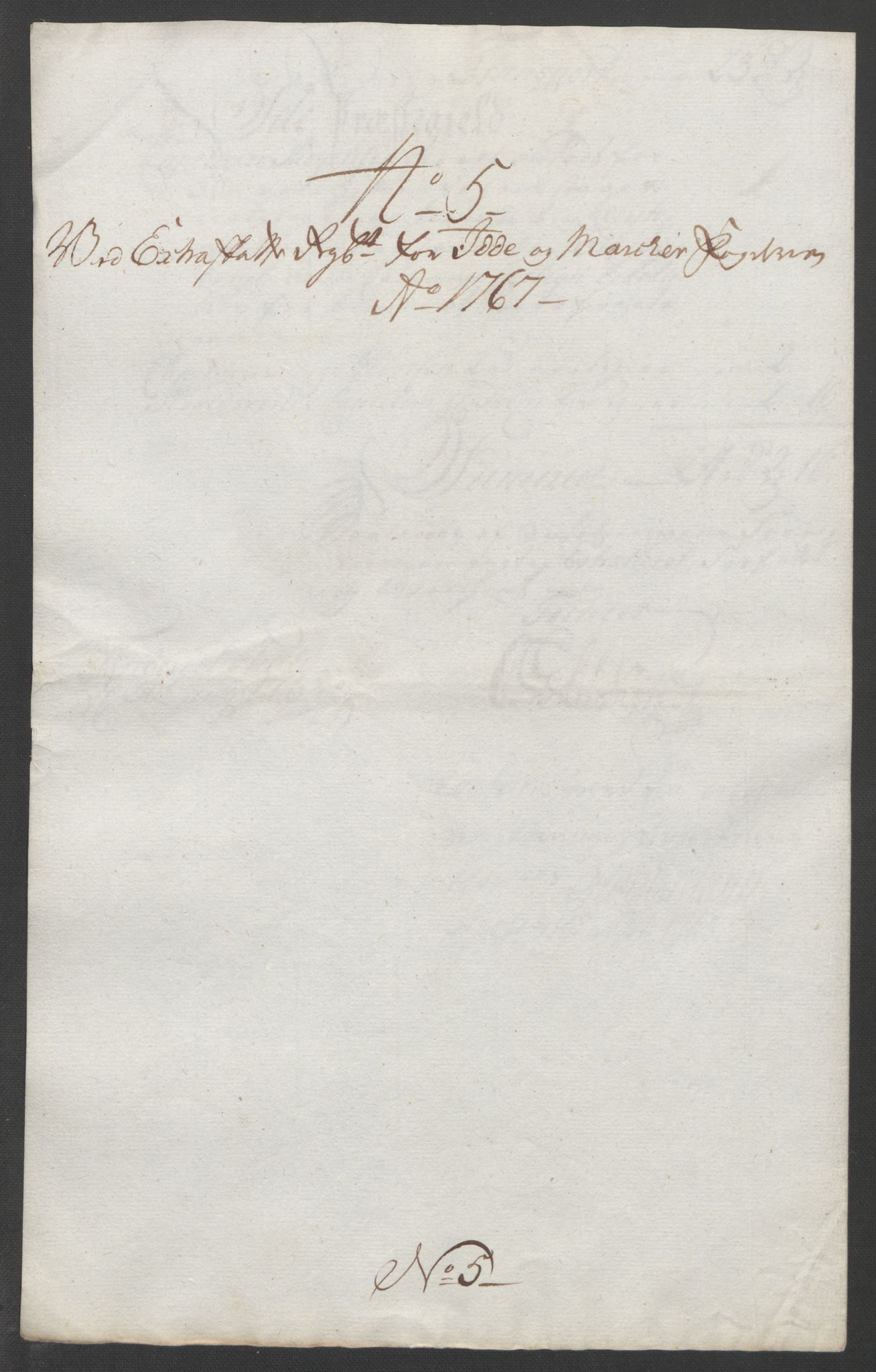 Rentekammeret inntil 1814, Reviderte regnskaper, Fogderegnskap, RA/EA-4092/R01/L0097: Ekstraskatten Idd og Marker, 1756-1767, p. 332