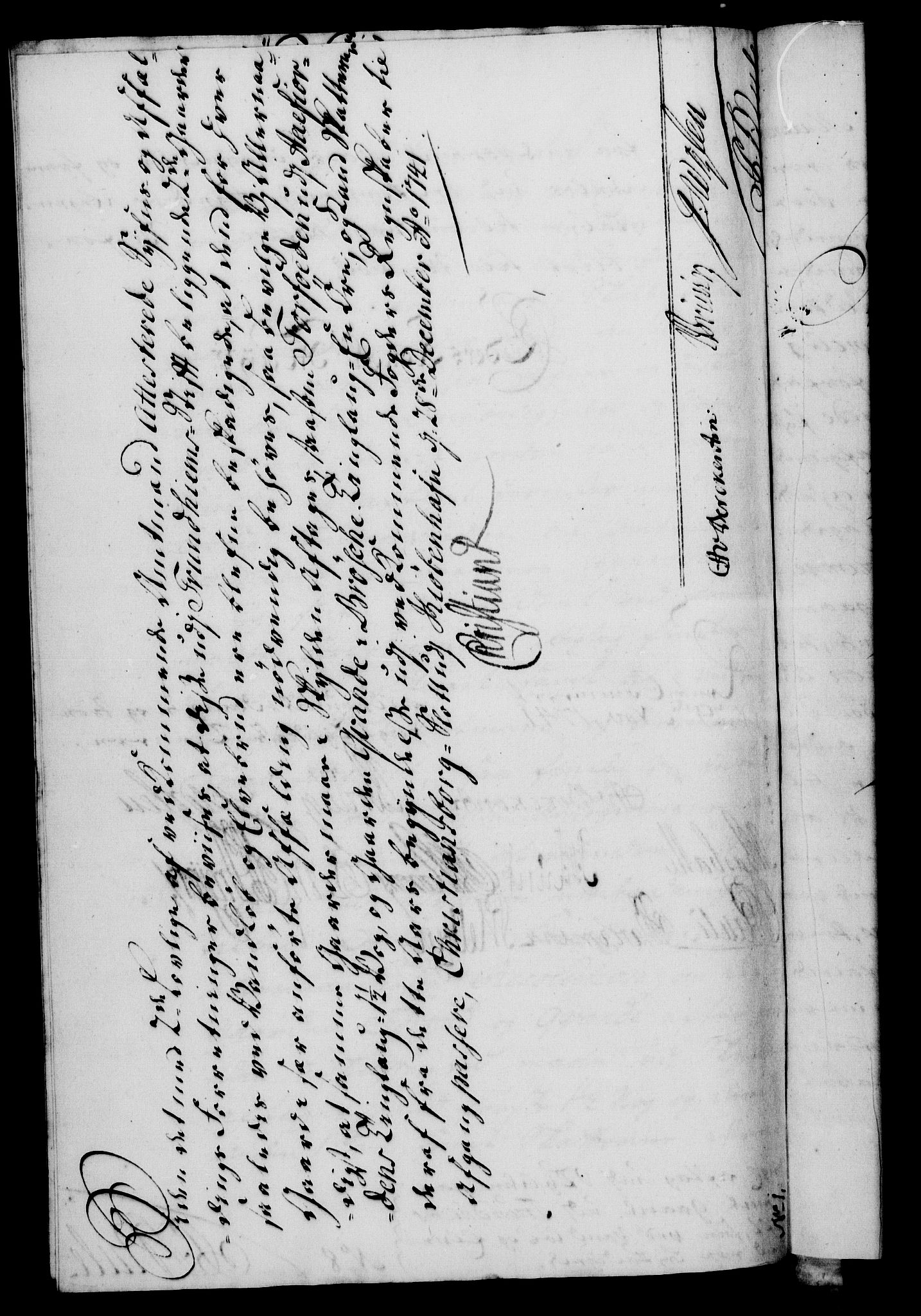 Rentekammeret, Kammerkanselliet, RA/EA-3111/G/Gf/Gfa/L0024: Norsk relasjons- og resolusjonsprotokoll (merket RK 52.24), 1741, p. 719