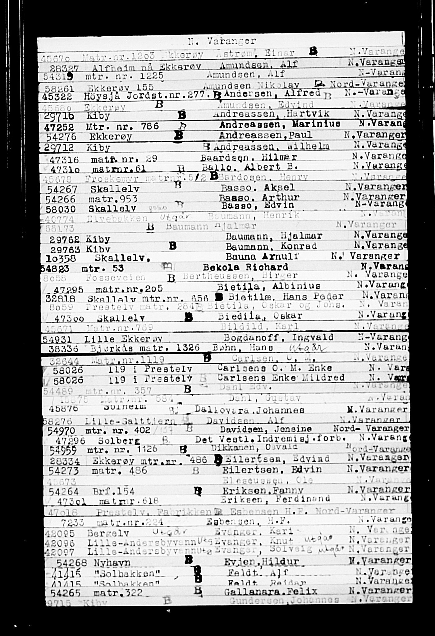 Krigsskadetrygdene for bygninger og løsøre, RA/S-1548/V/L0014: --, 1940-1945, p. 1058