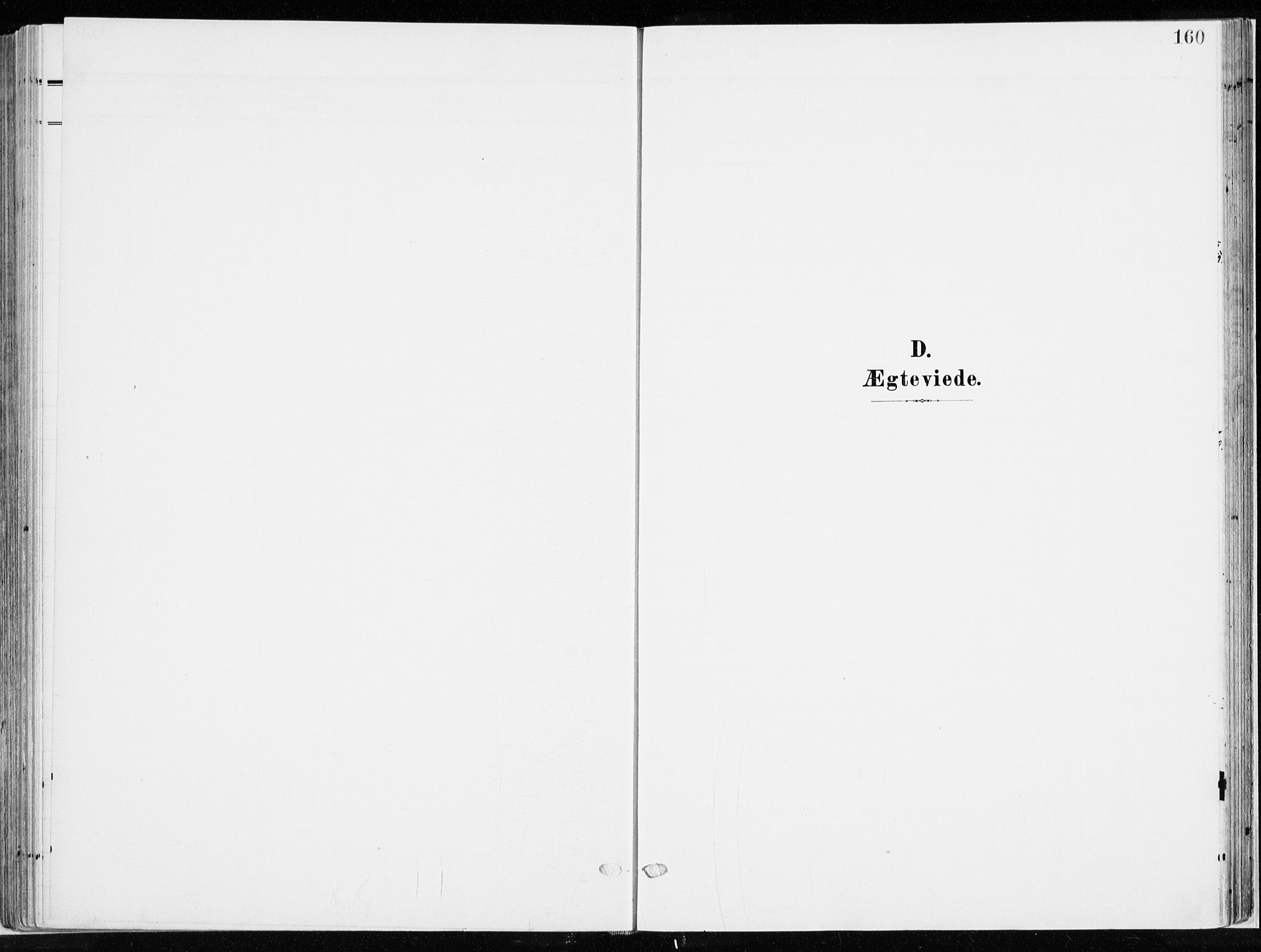 Ringsaker prestekontor, SAH/PREST-014/K/Ka/L0019: Parish register (official) no. 19, 1905-1920, p. 160