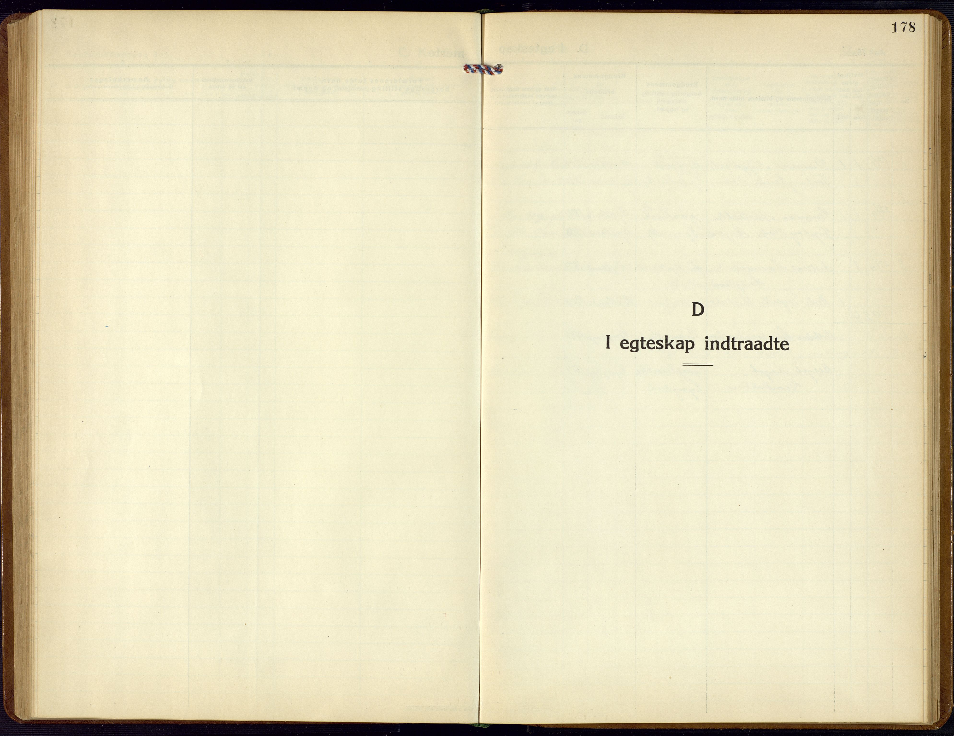 Bjelland sokneprestkontor, SAK/1111-0005/F/Fb/Fba/L0006: Parish register (copy) no. B 6, 1923-1956, p. 178