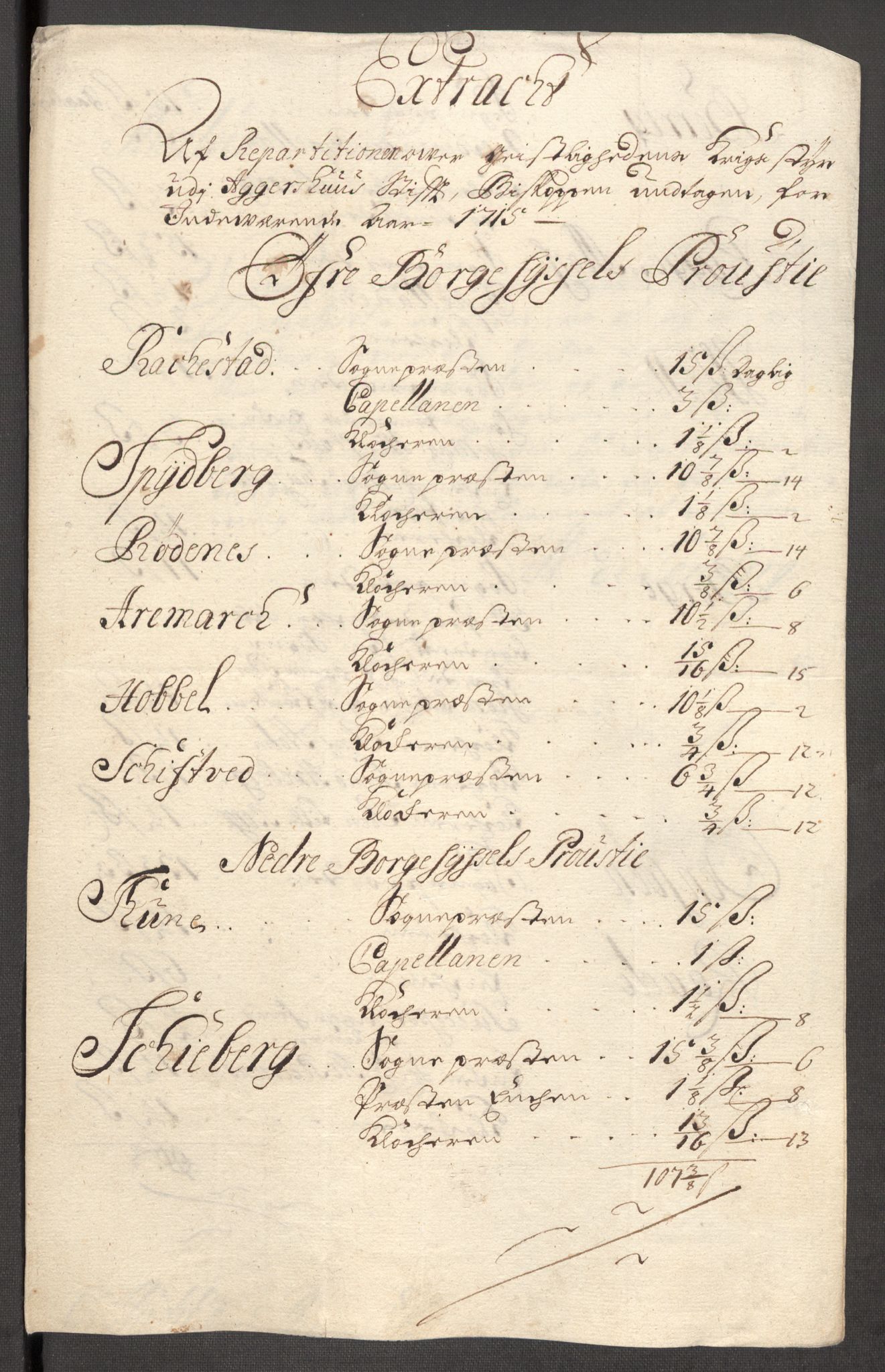 Rentekammeret inntil 1814, Reviderte regnskaper, Fogderegnskap, AV/RA-EA-4092/R04/L0140: Fogderegnskap Moss, Onsøy, Tune, Veme og Åbygge, 1715-1716, p. 44