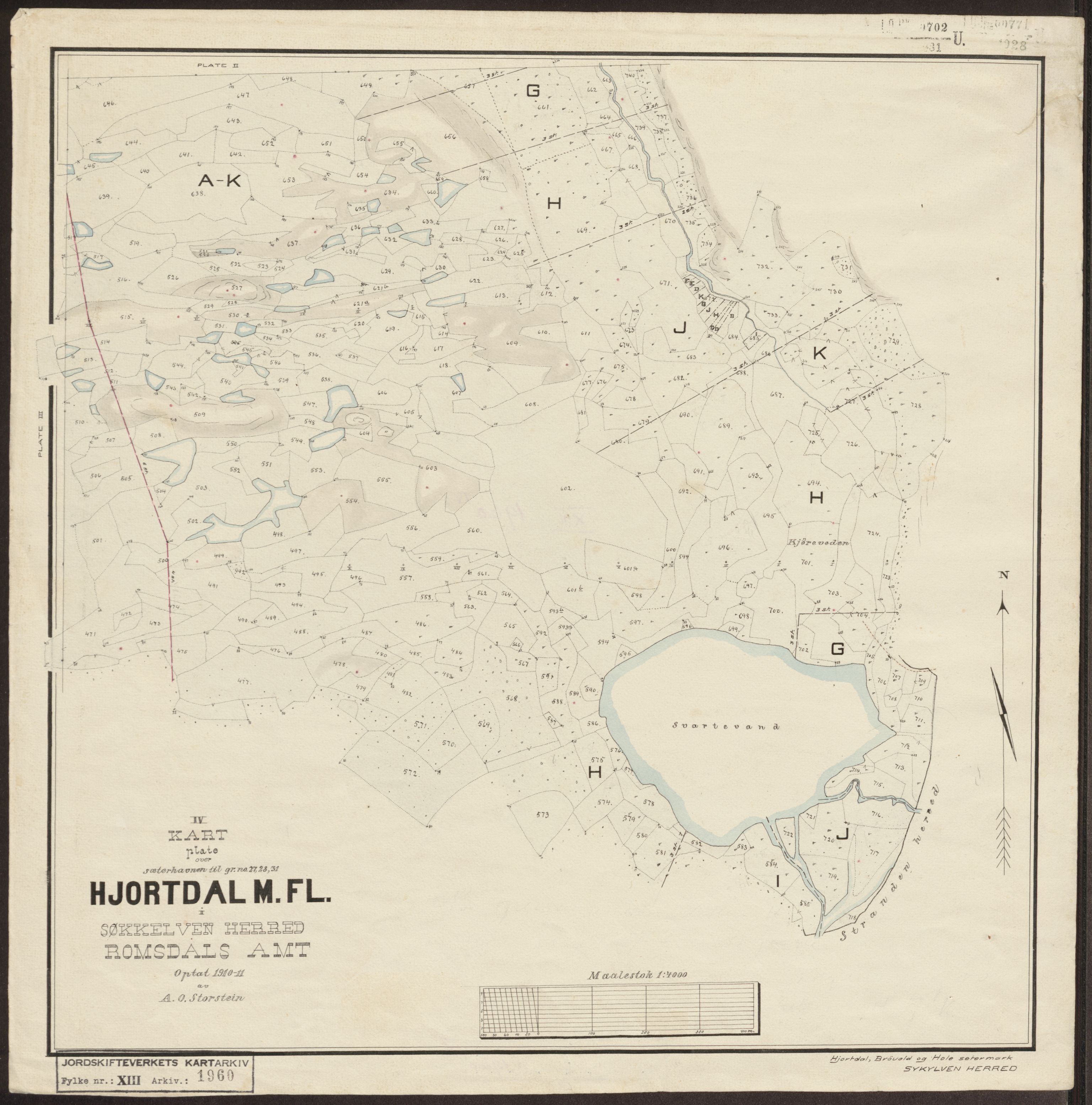Jordskifteverkets kartarkiv, RA/S-3929/T, 1859-1988, p. 2381