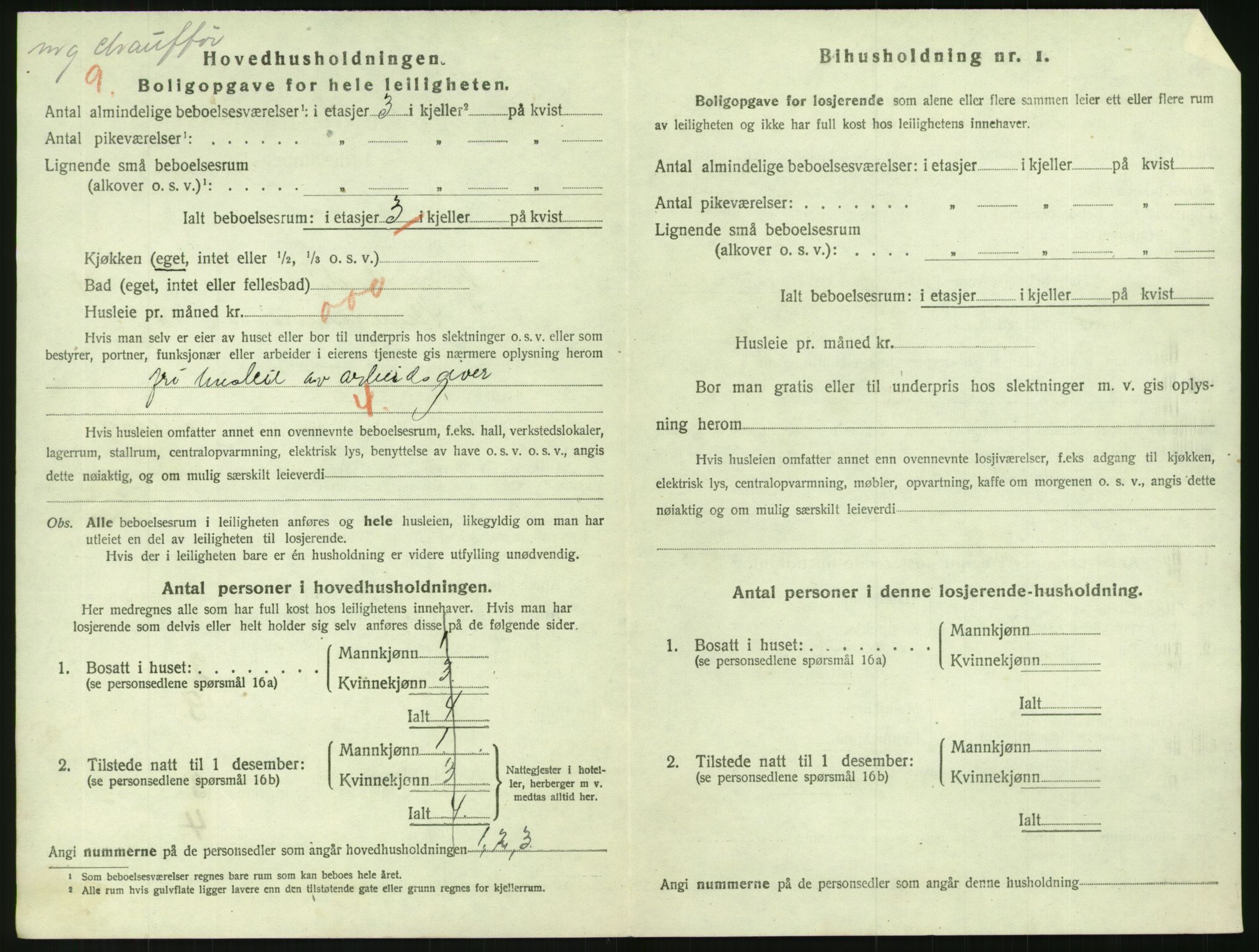 SAK, 1920 census for Grimstad, 1920, p. 1988