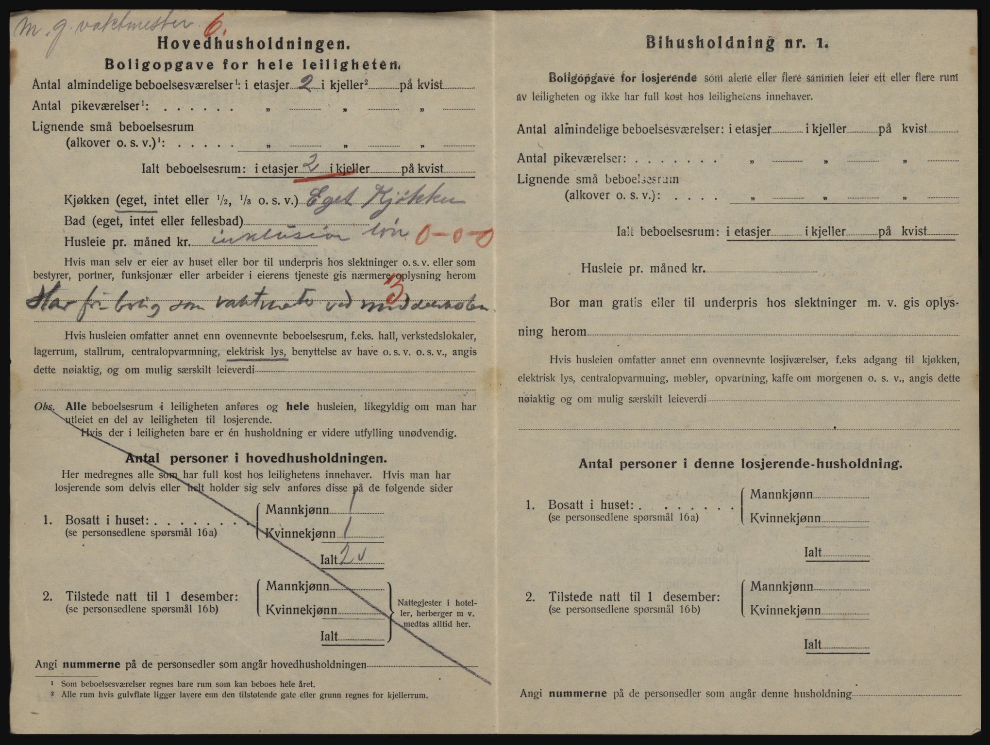 SAO, 1920 census for Drøbak, 1920, p. 1288