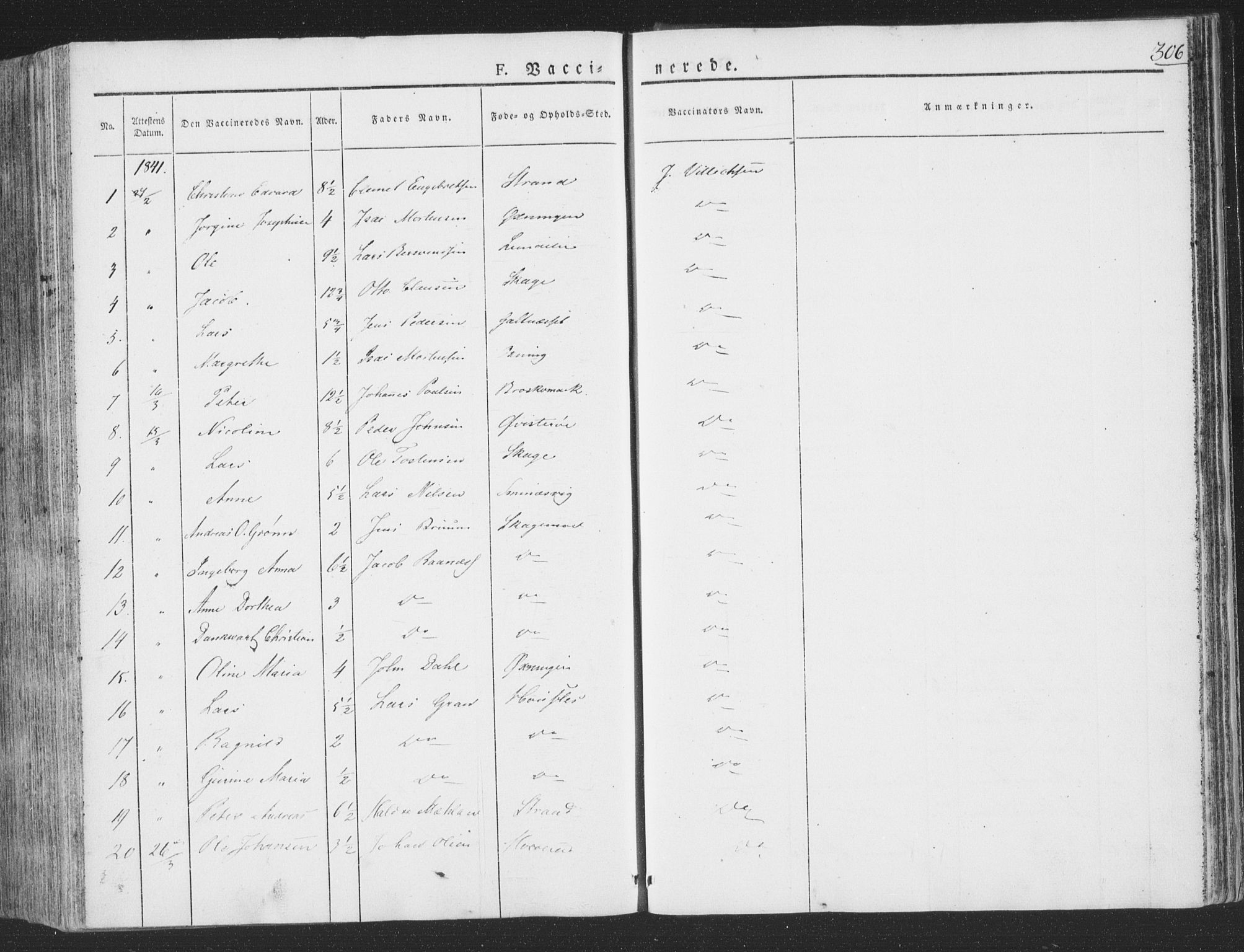 Ministerialprotokoller, klokkerbøker og fødselsregistre - Nord-Trøndelag, SAT/A-1458/780/L0639: Parish register (official) no. 780A04, 1830-1844, p. 306