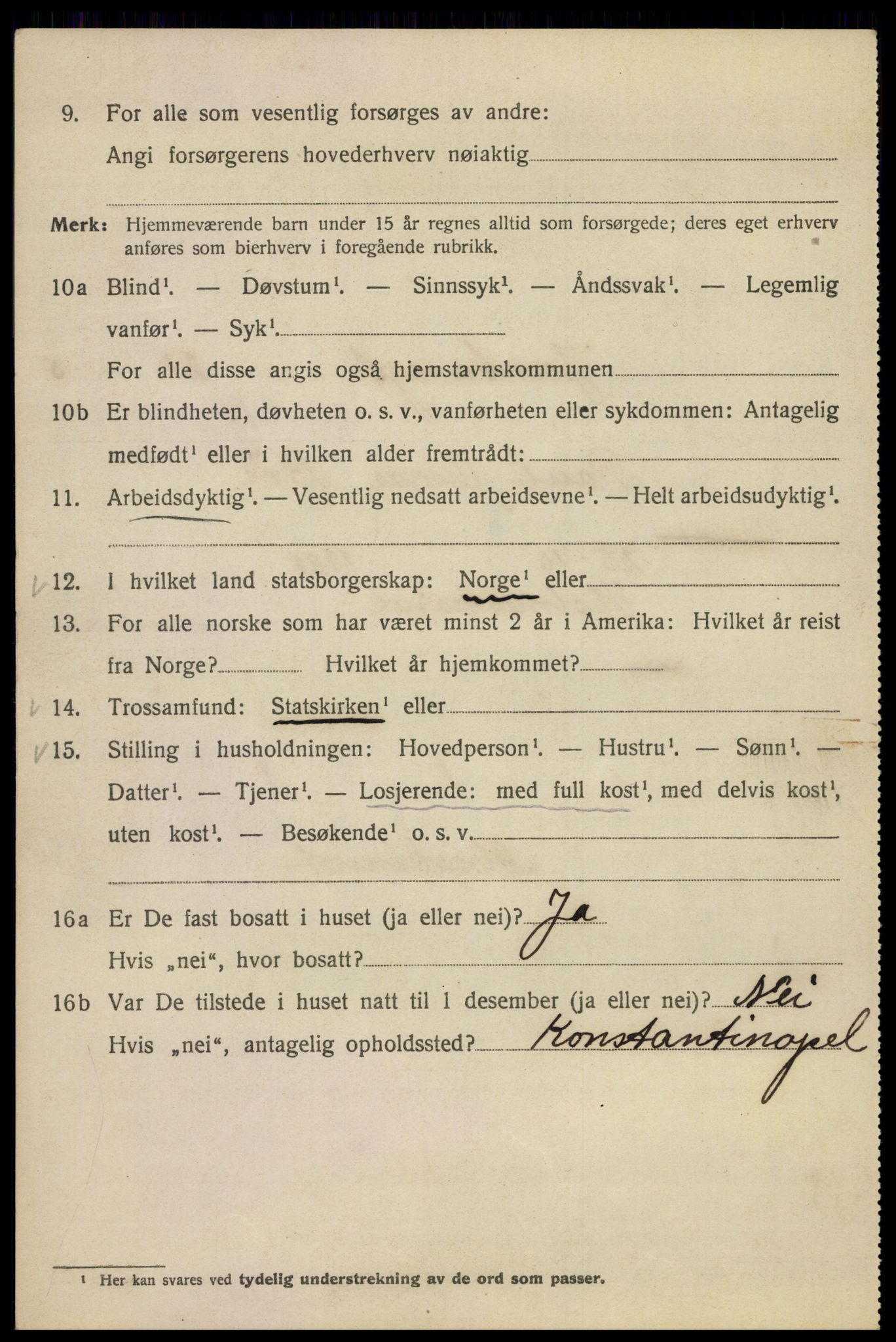 SAO, 1920 census for Kristiania, 1920, p. 323238