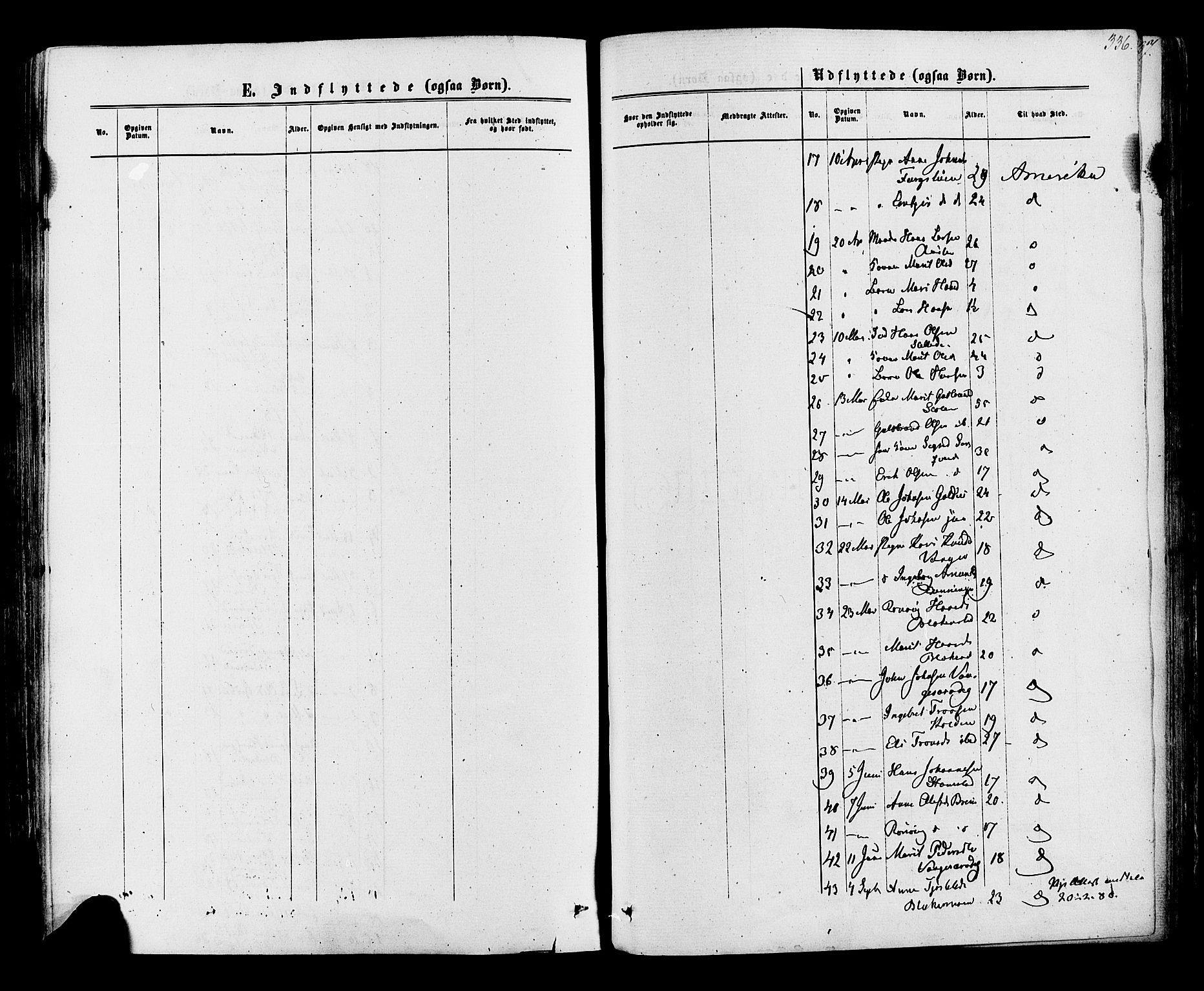 Lom prestekontor, SAH/PREST-070/K/L0007: Parish register (official) no. 7, 1863-1884, p. 336