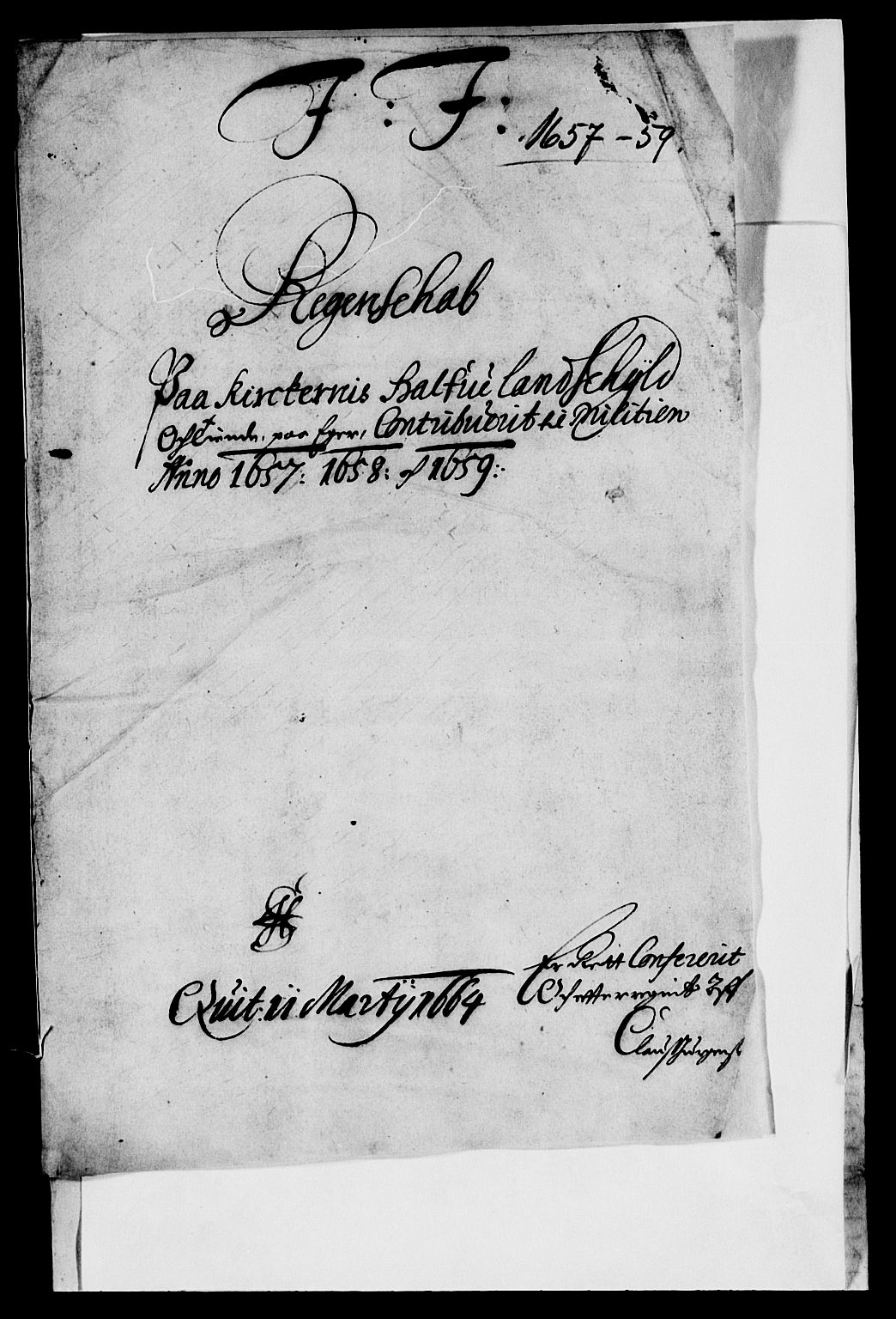 Rentekammeret inntil 1814, Reviderte regnskaper, Lensregnskaper, RA/EA-5023/R/Rb/Rbm/L0009: Eiker len, 1652-1661