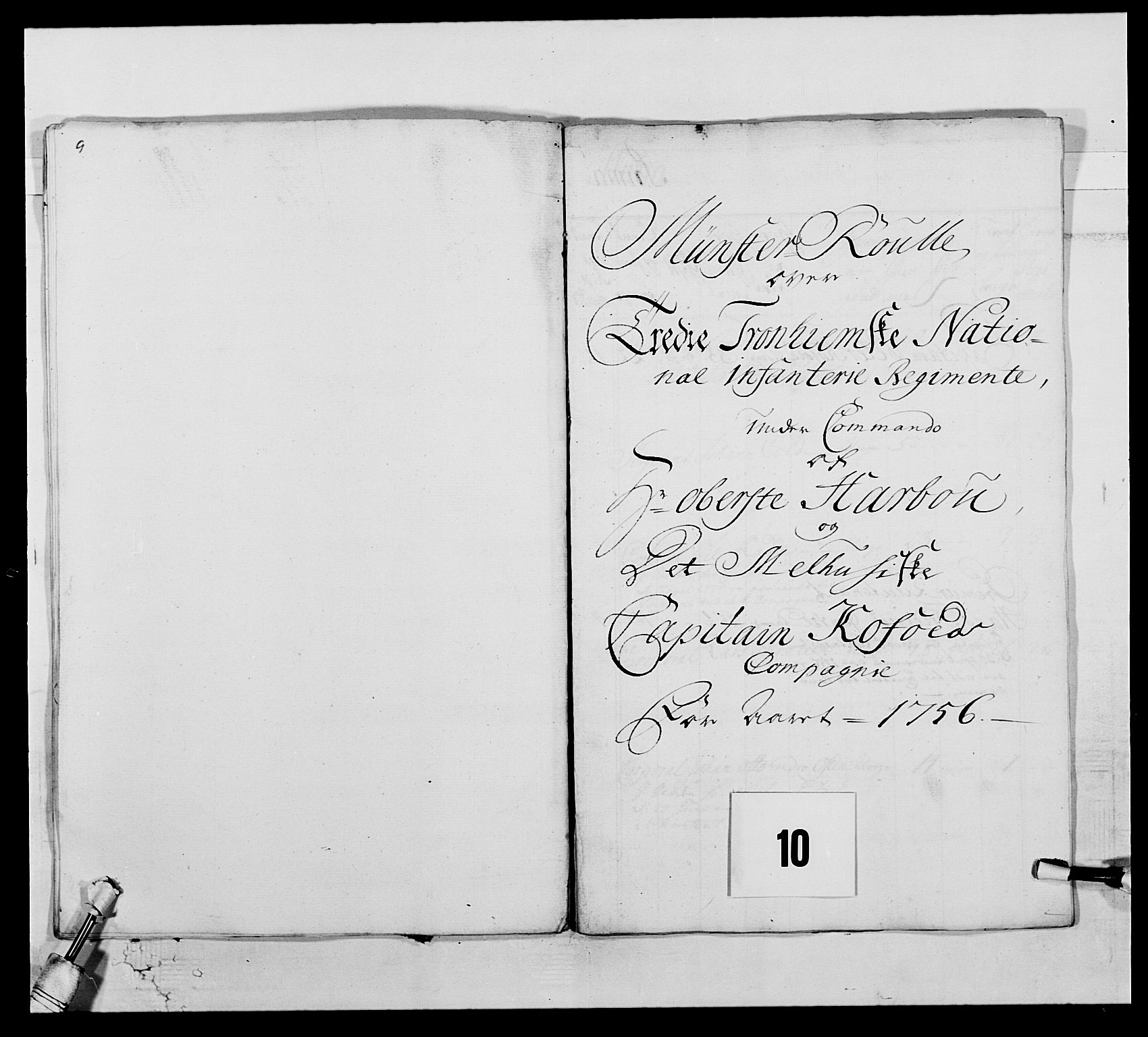 Kommanderende general (KG I) med Det norske krigsdirektorium, AV/RA-EA-5419/E/Ea/L0515: 3. Trondheimske regiment, 1756-1767, p. 145