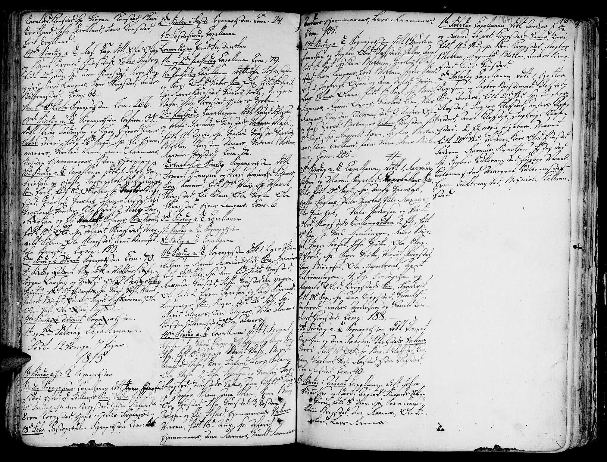 Ministerialprotokoller, klokkerbøker og fødselsregistre - Sør-Trøndelag, AV/SAT-A-1456/691/L1064: Parish register (official) no. 691A02 /4, 1768-1815, p. 164