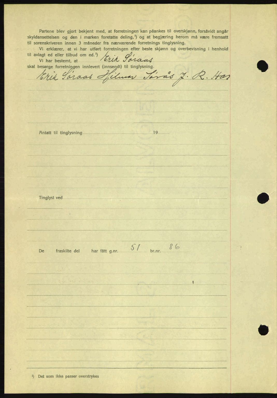 Romsdal sorenskriveri, AV/SAT-A-4149/1/2/2C: Mortgage book no. A8, 1939-1940, Diary no: : 706/1940