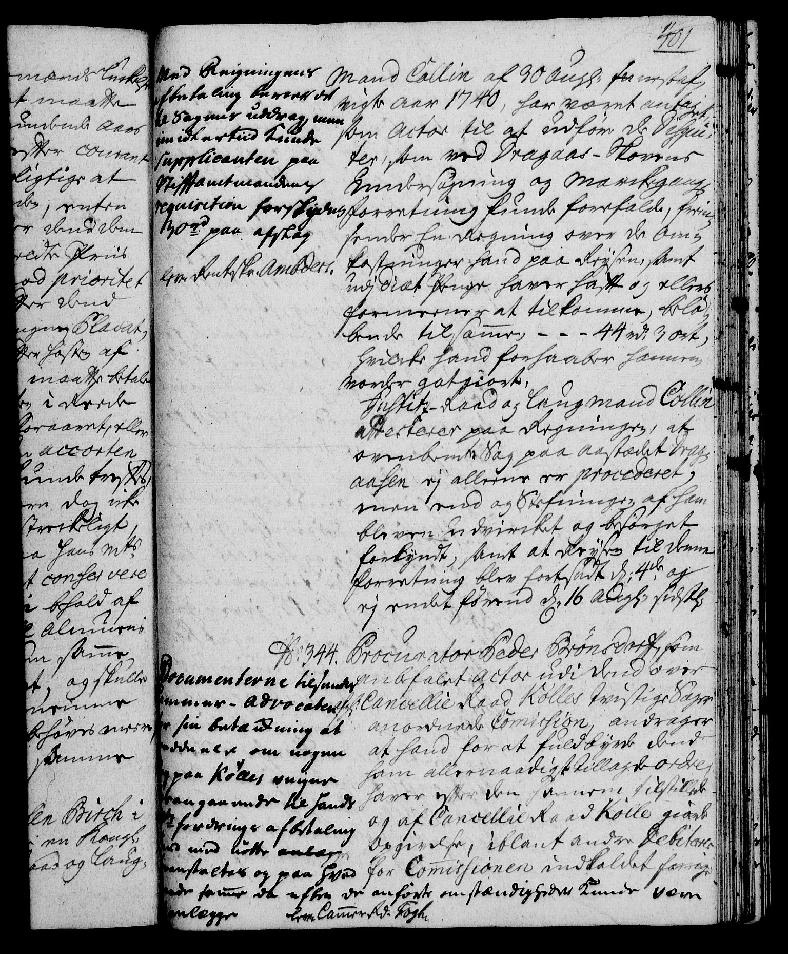Rentekammeret, Kammerkanselliet, AV/RA-EA-3111/G/Gh/Gha/L0023: Norsk ekstraktmemorialprotokoll (merket RK 53.68), 1741-1742, p. 401