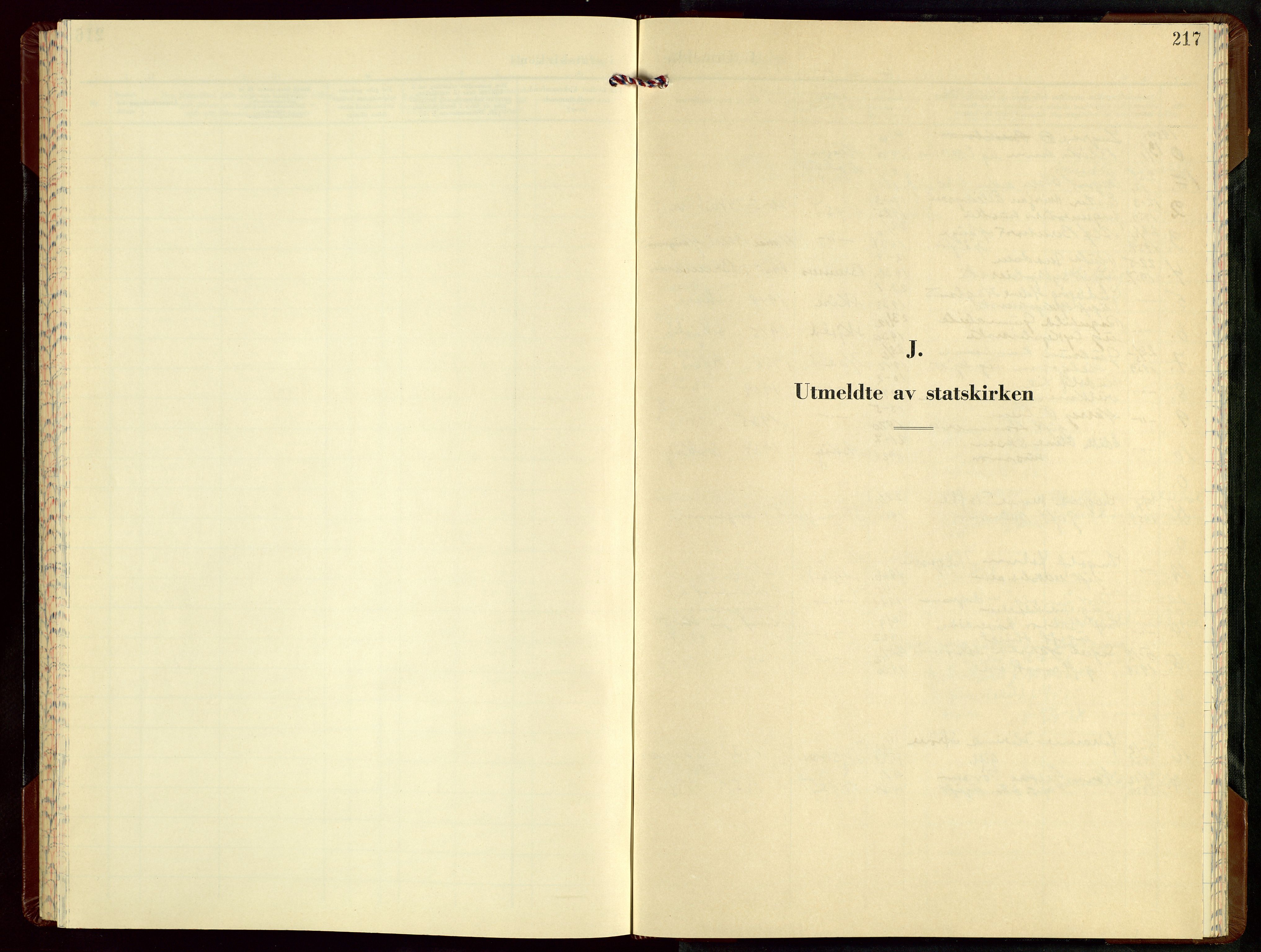 Haugesund sokneprestkontor, SAST/A -101863/H/Ha/Hab/L0019: Parish register (copy) no. B 19, 1959-1960, p. 217